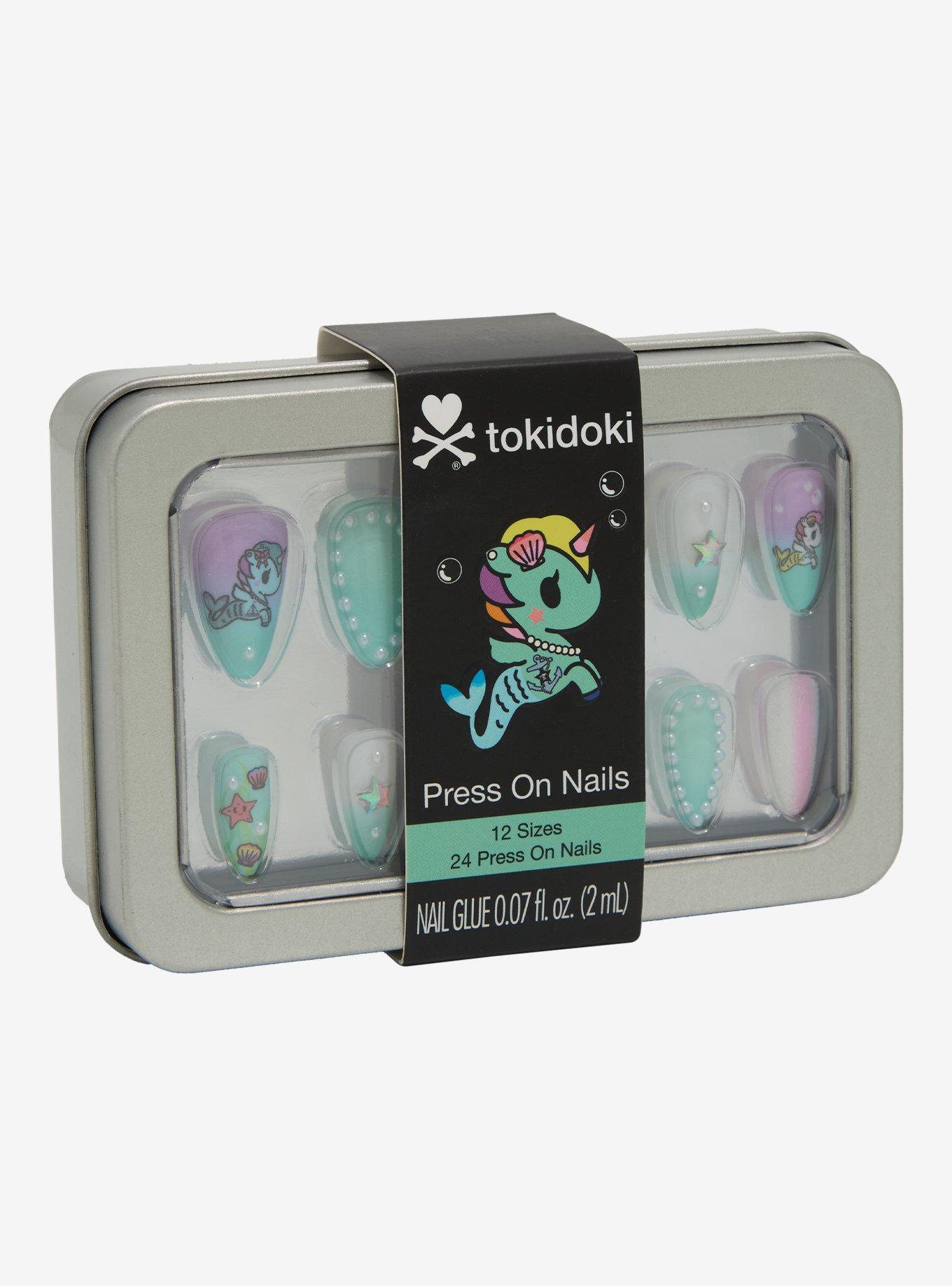 Tokidoki Mermicorno Press-On Nail Set, , hi-res