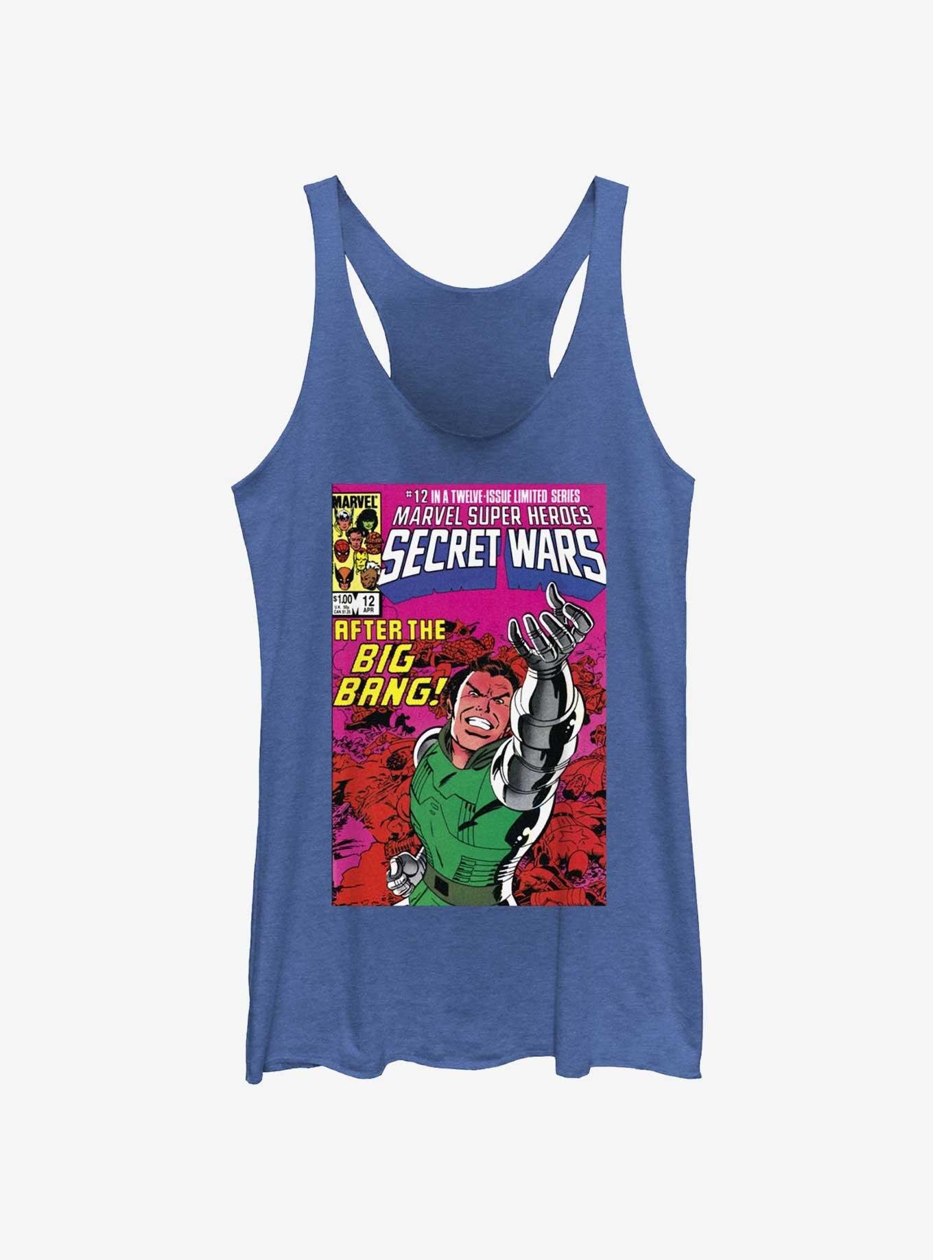 Marvel Secret Wars Vol 12 Comic Cover Womens Tank Top, ROY HTR, hi-res