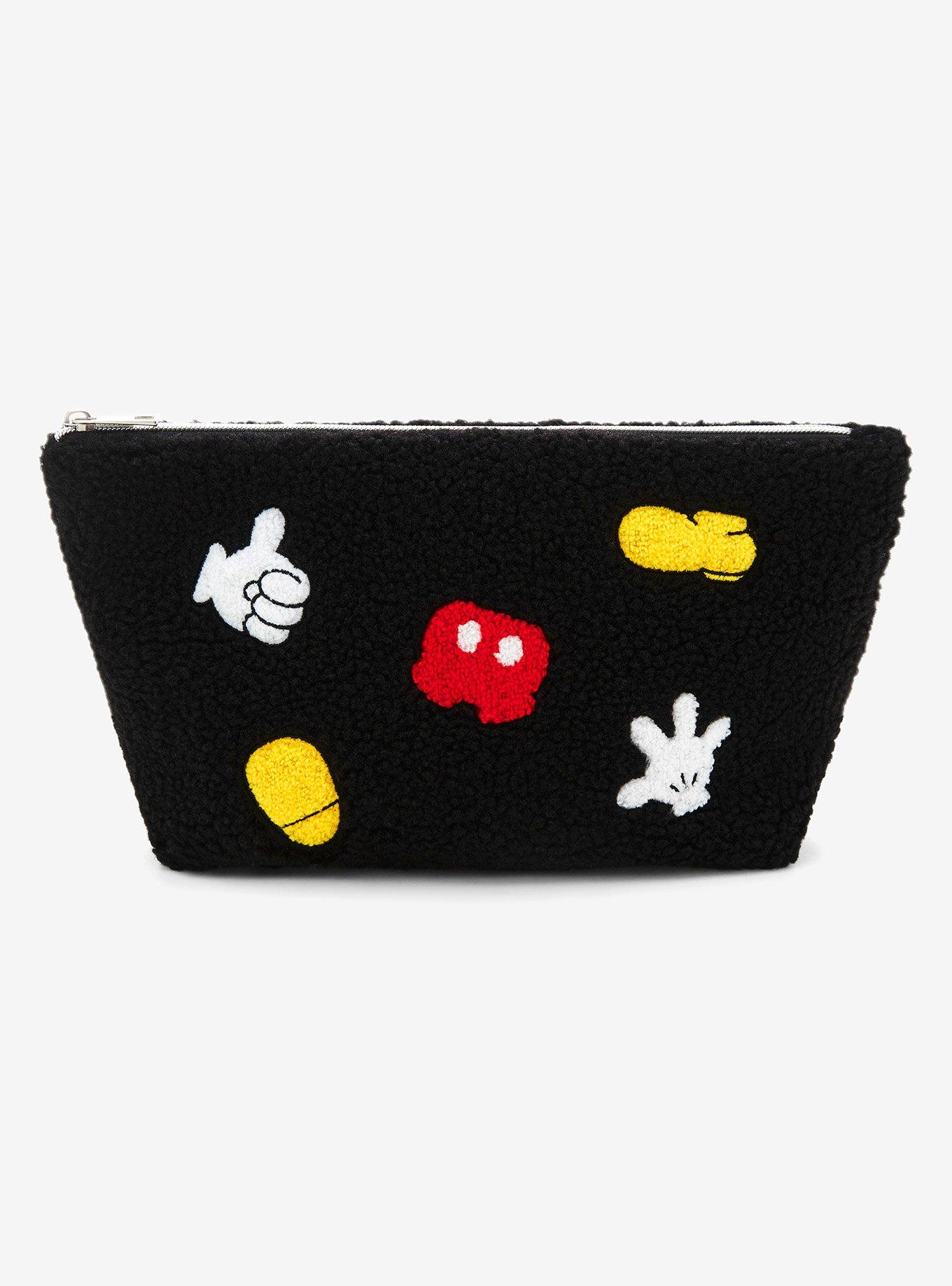 Disney Mickey Mouse Icons Sherpa Makeup Bag, , hi-res