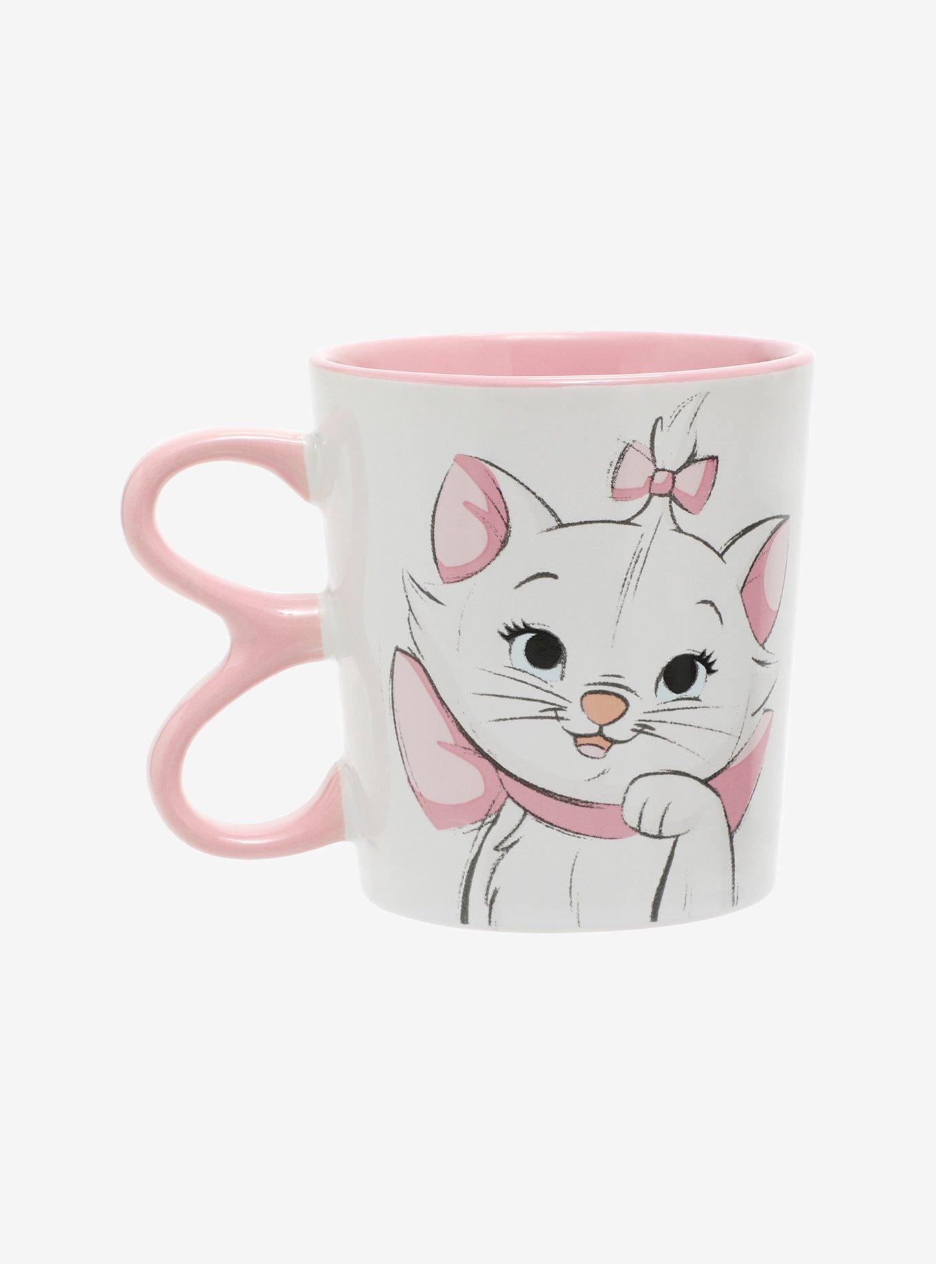 Disney The Aristocats Marie Bow Handle Mug, , hi-res