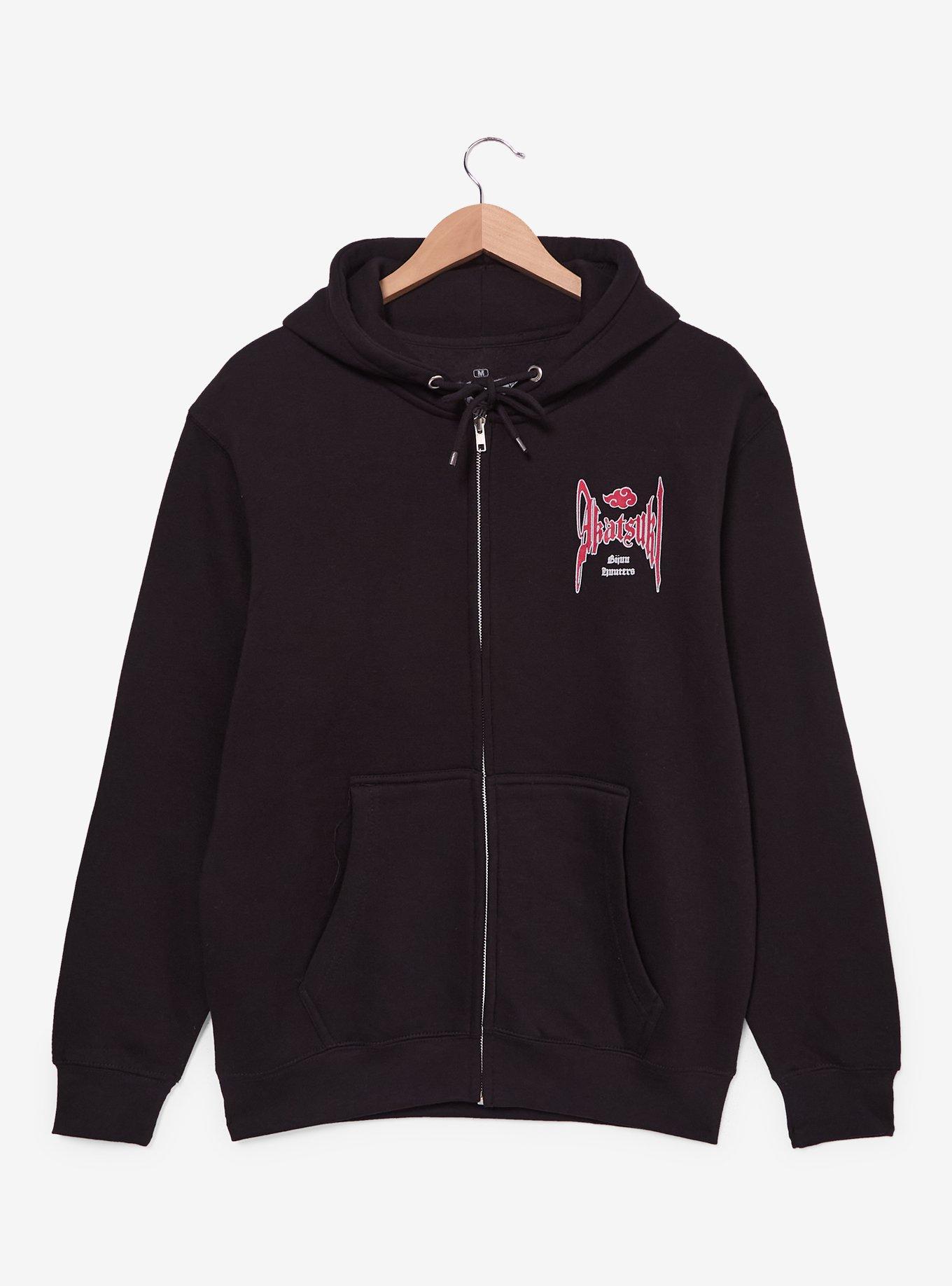 Naruto Shippuden Akatsuki Hoodie - BoxLunch Exclusive, , hi-res