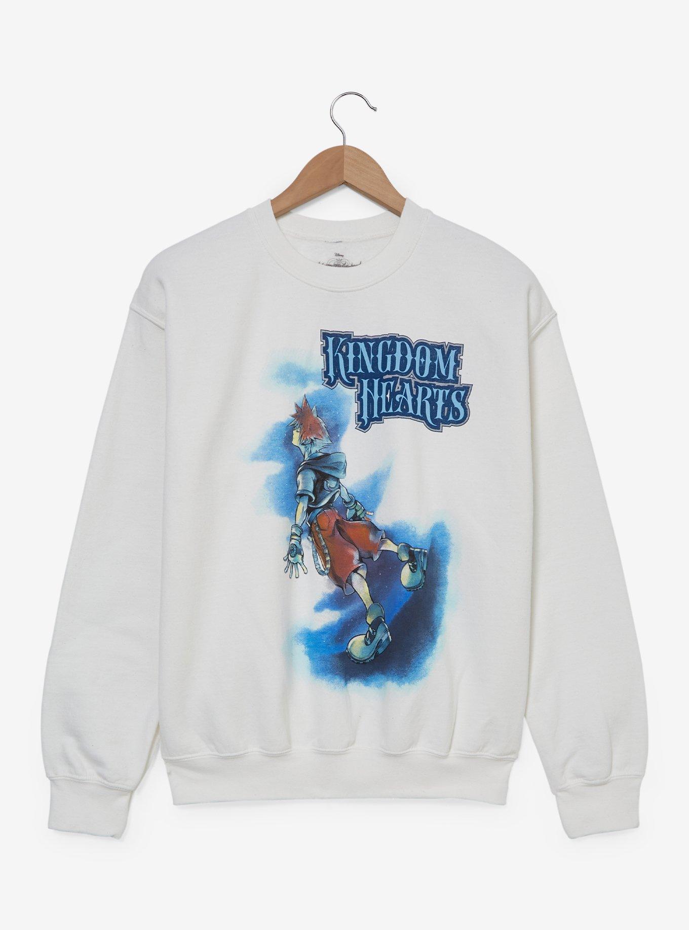 Disney Kingdom Hearts Sora Portrait Crewneck - BoxLunch Exclusive, , hi-res