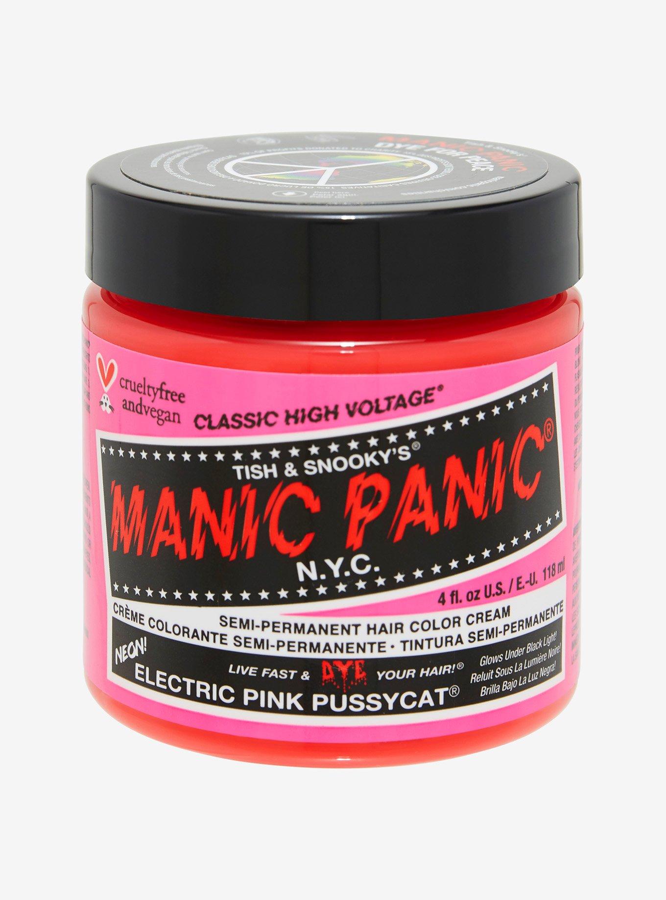 Manic Panic Electric Pink Pussycat Classic High Voltage Semi-Permanent Hair Dye, , hi-res
