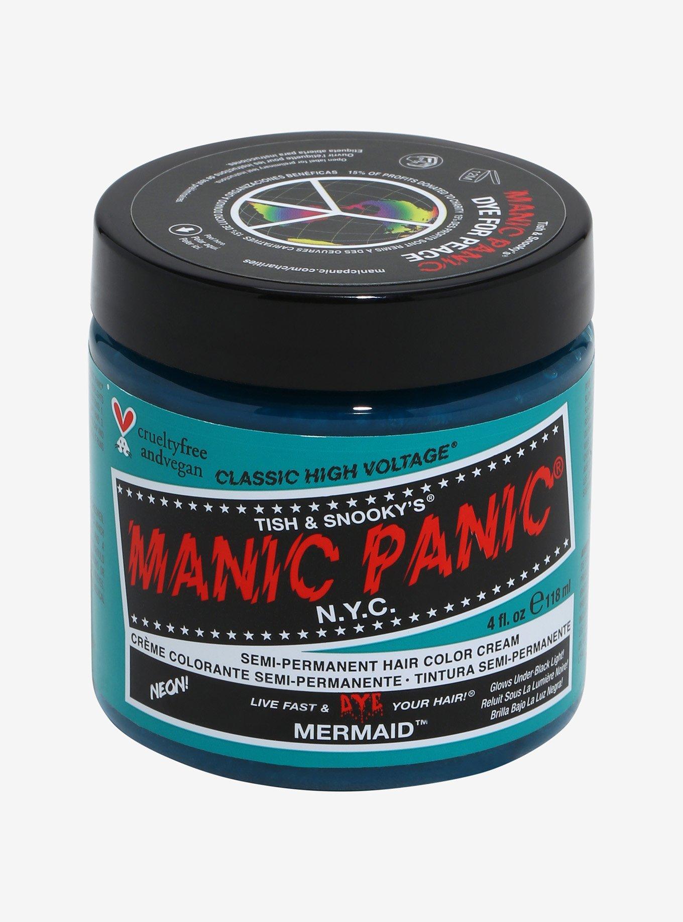Manic Panic Mermaid Classic High Voltage Semi-Permanent Hair Dye, , hi-res
