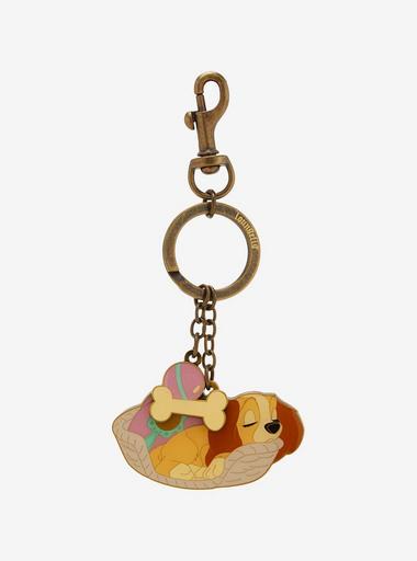 Disney Lady and the Tramp Lady Sleeping Multi Keychain | BoxLunch