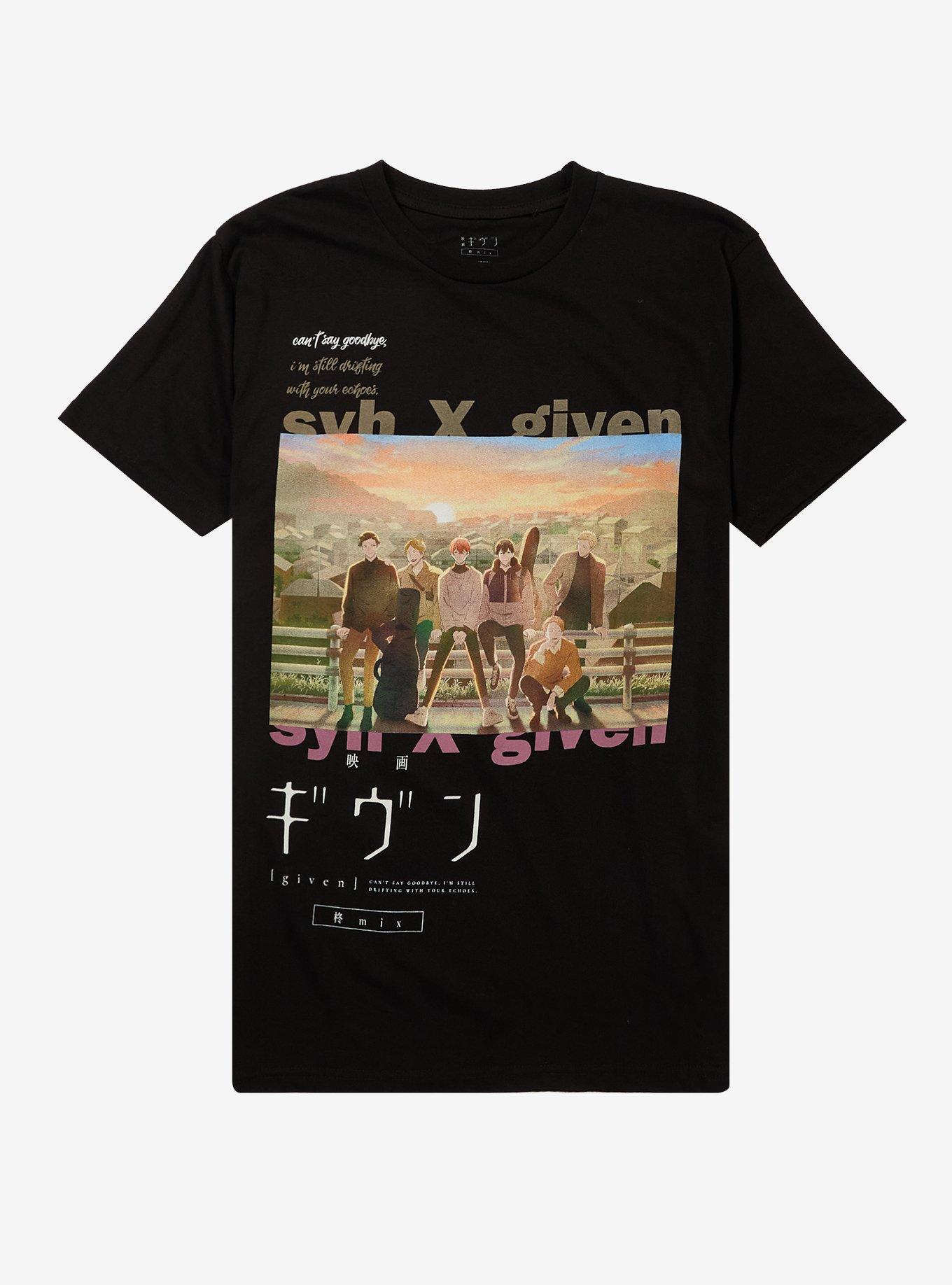 Given The Movie: Hiiragi Mix Group Panel T-Shirt, , hi-res
