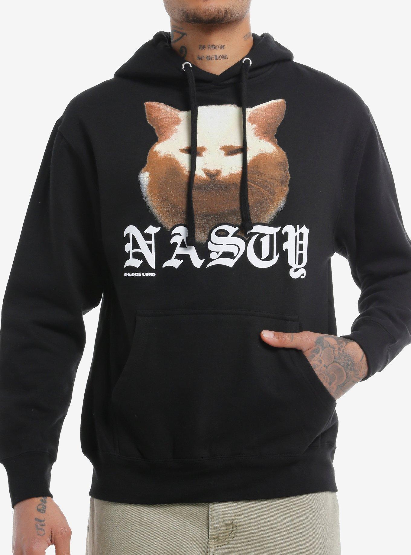 Smudge Lord Nasty Cat Hoodie, , hi-res