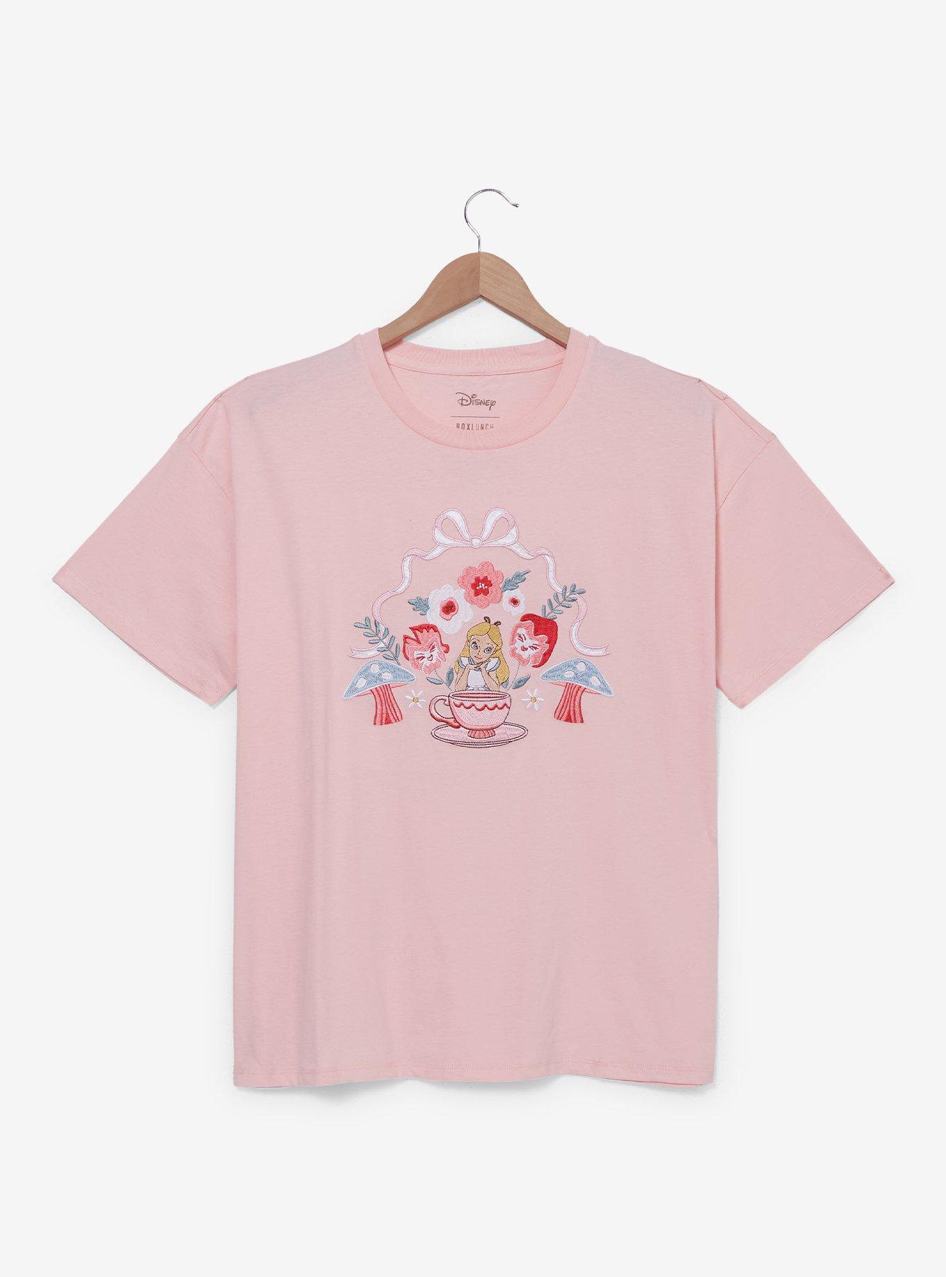 Disney Alice in Wonderland Alice Floral Embroidered Women's