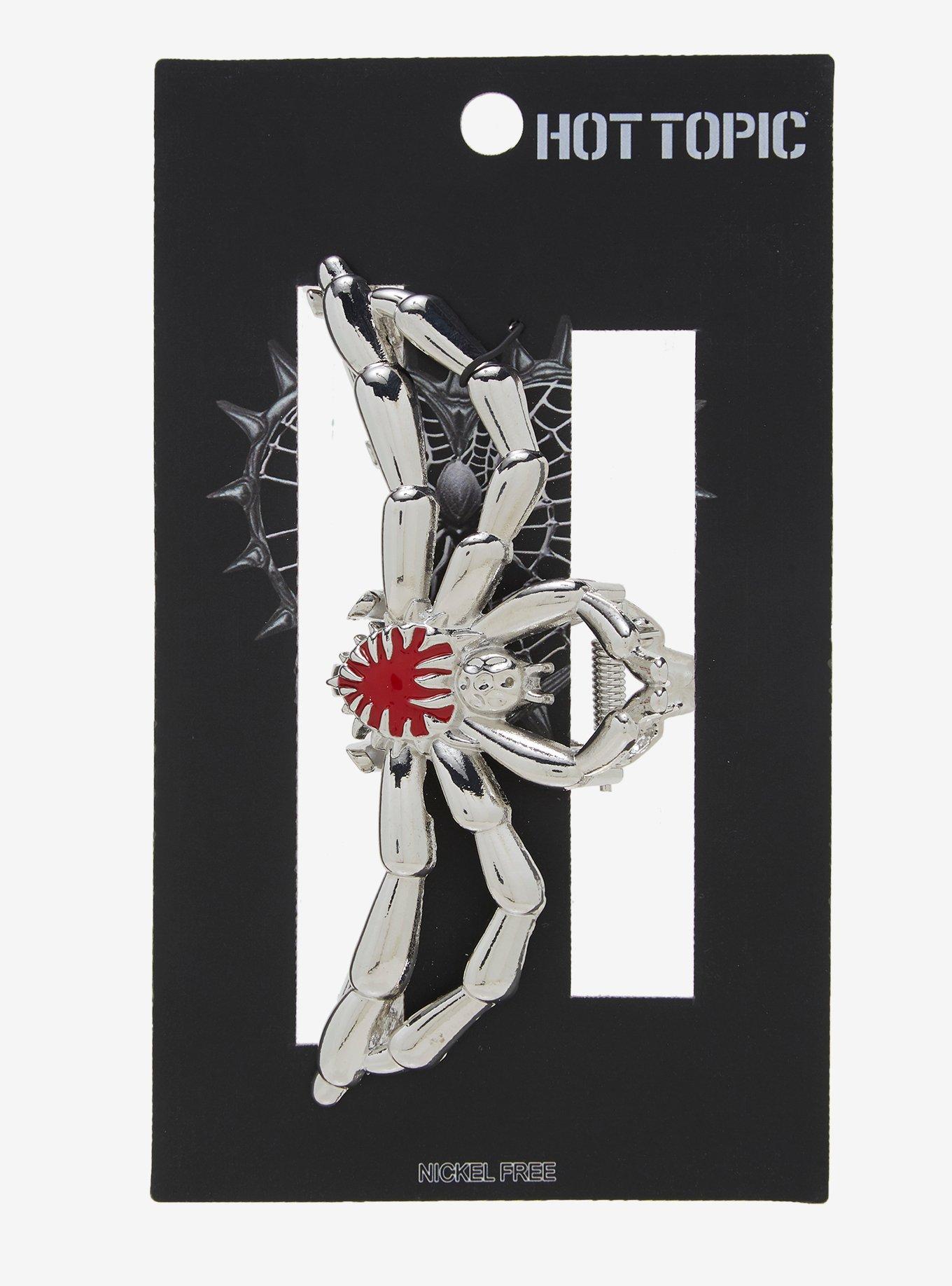 Spider Heart Claw Hair Clip, , hi-res