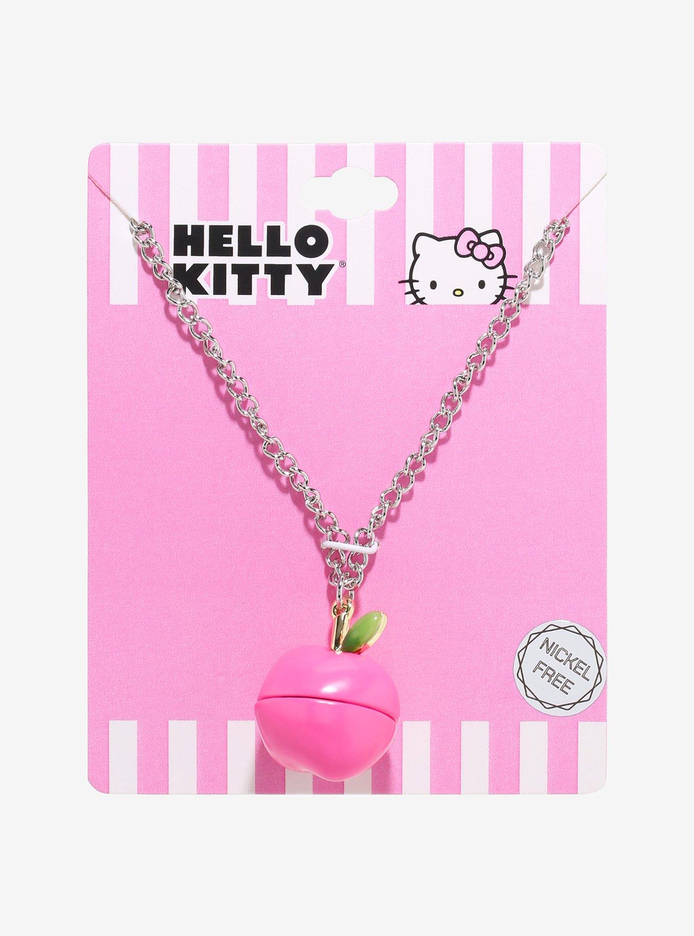 Hello Kitty Apple Locket Necklace, , hi-res