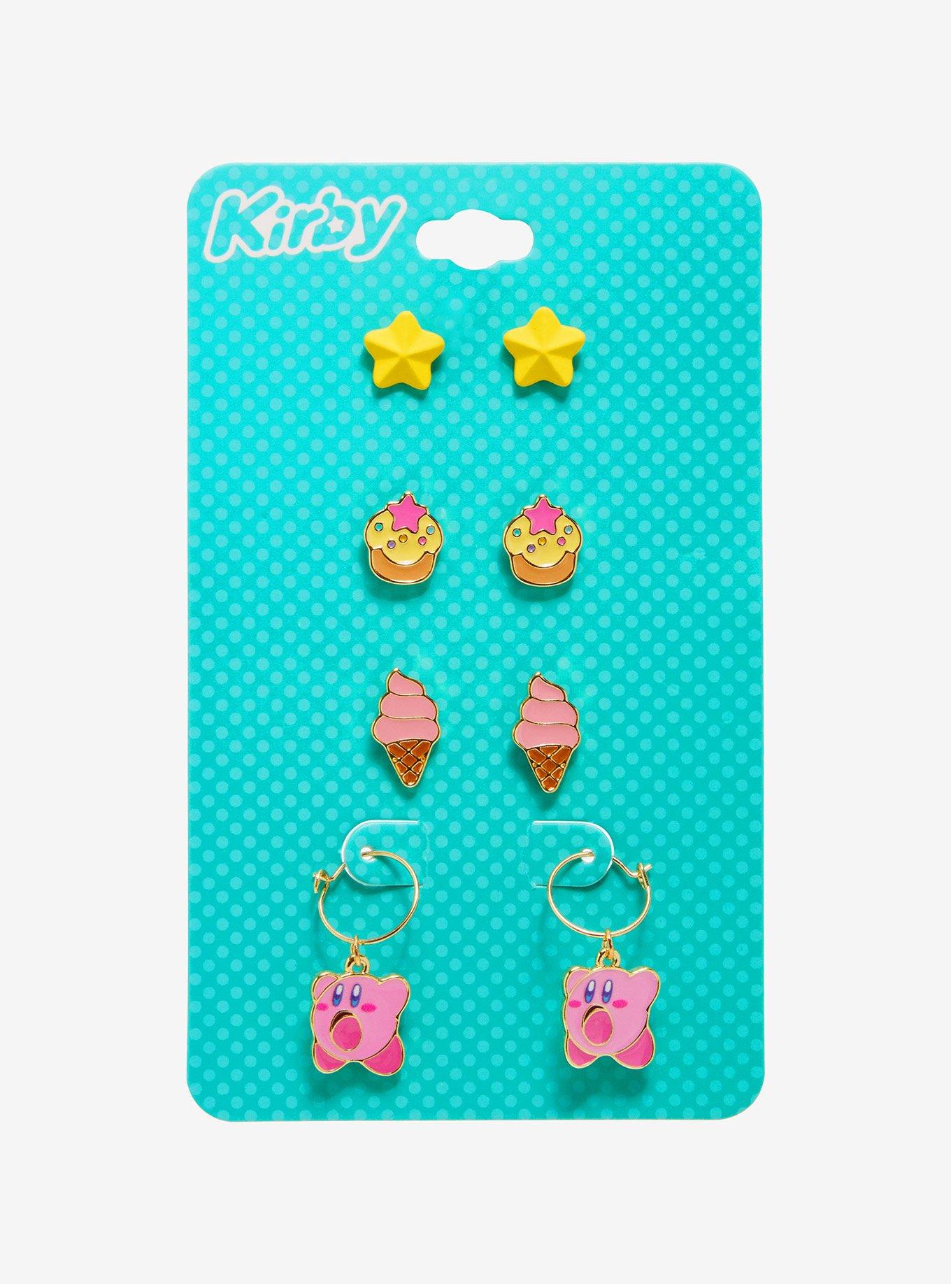 Kirby Snack Stud & Mini Hoop Earrings, , hi-res