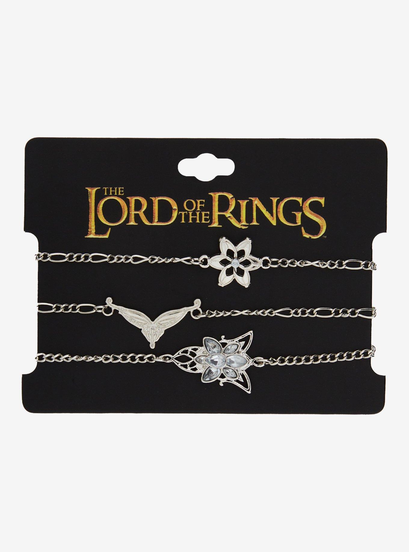 The Lord Of The Rings Arwen Icons Chain Bracelet Set, , hi-res