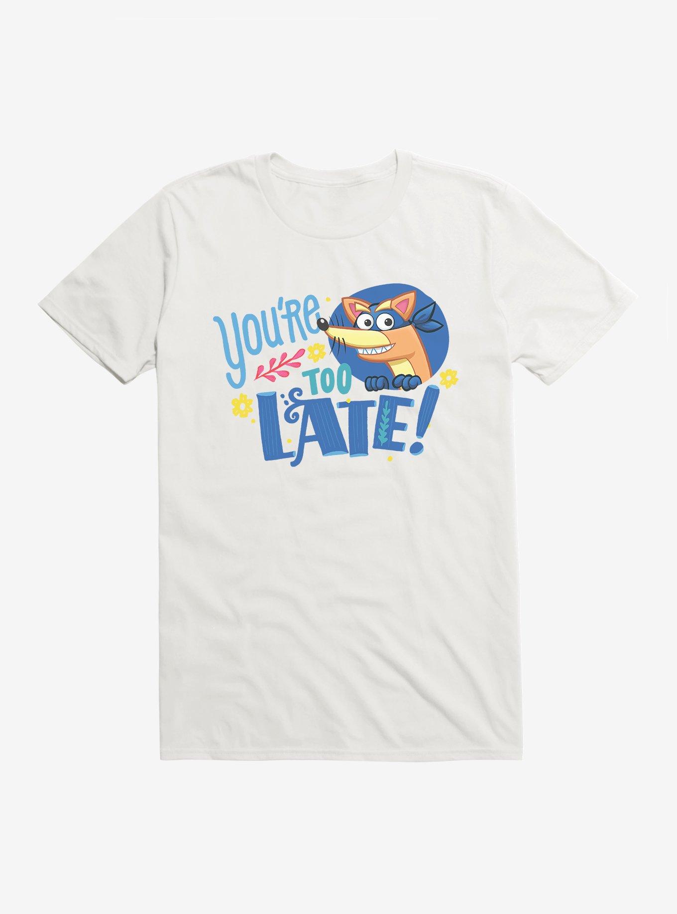 Dora The Explorer You're Too Late! T-Shirt, , hi-res