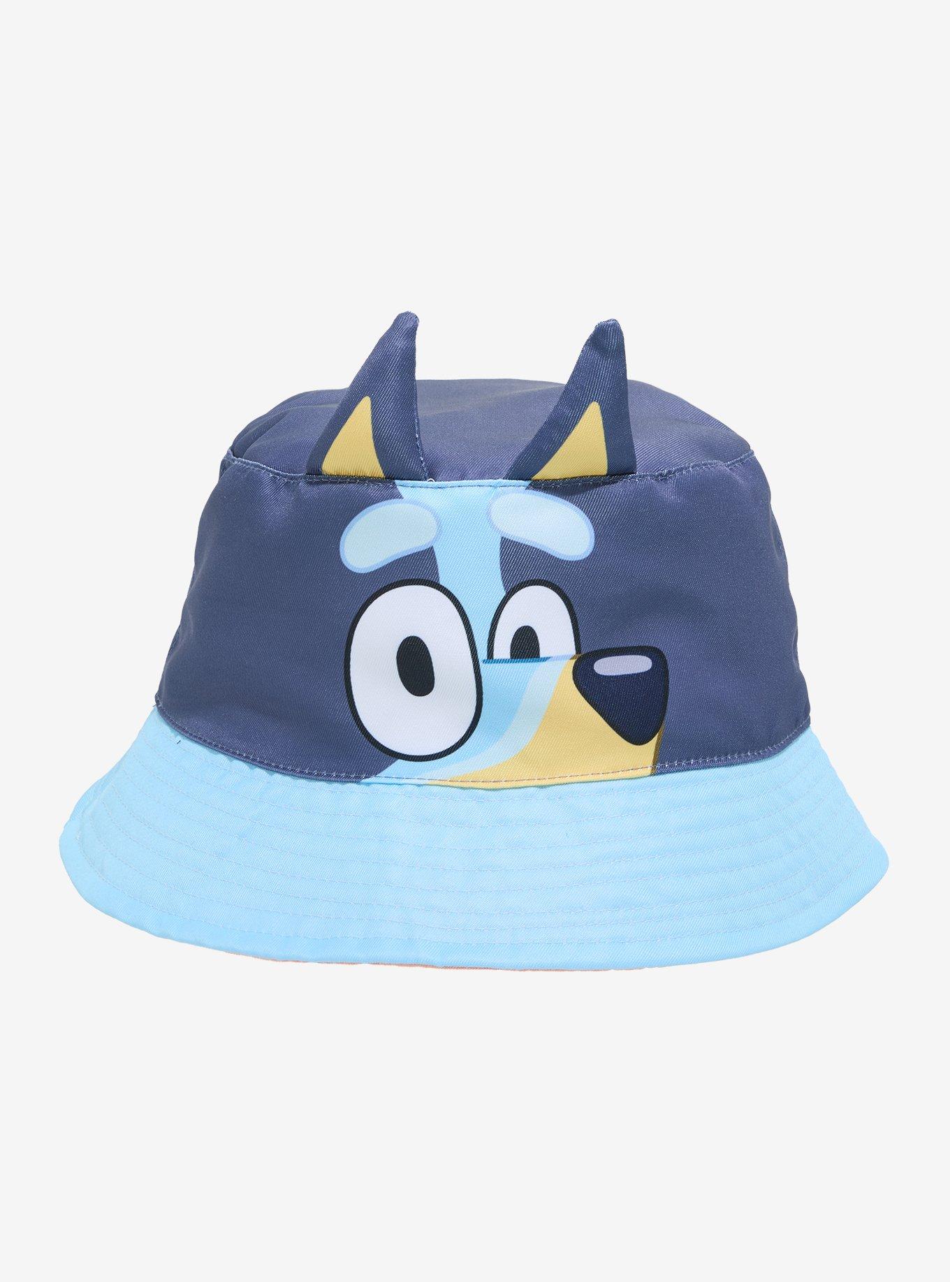Bluey Bingo Reversible Figural Bucket Hat, , hi-res