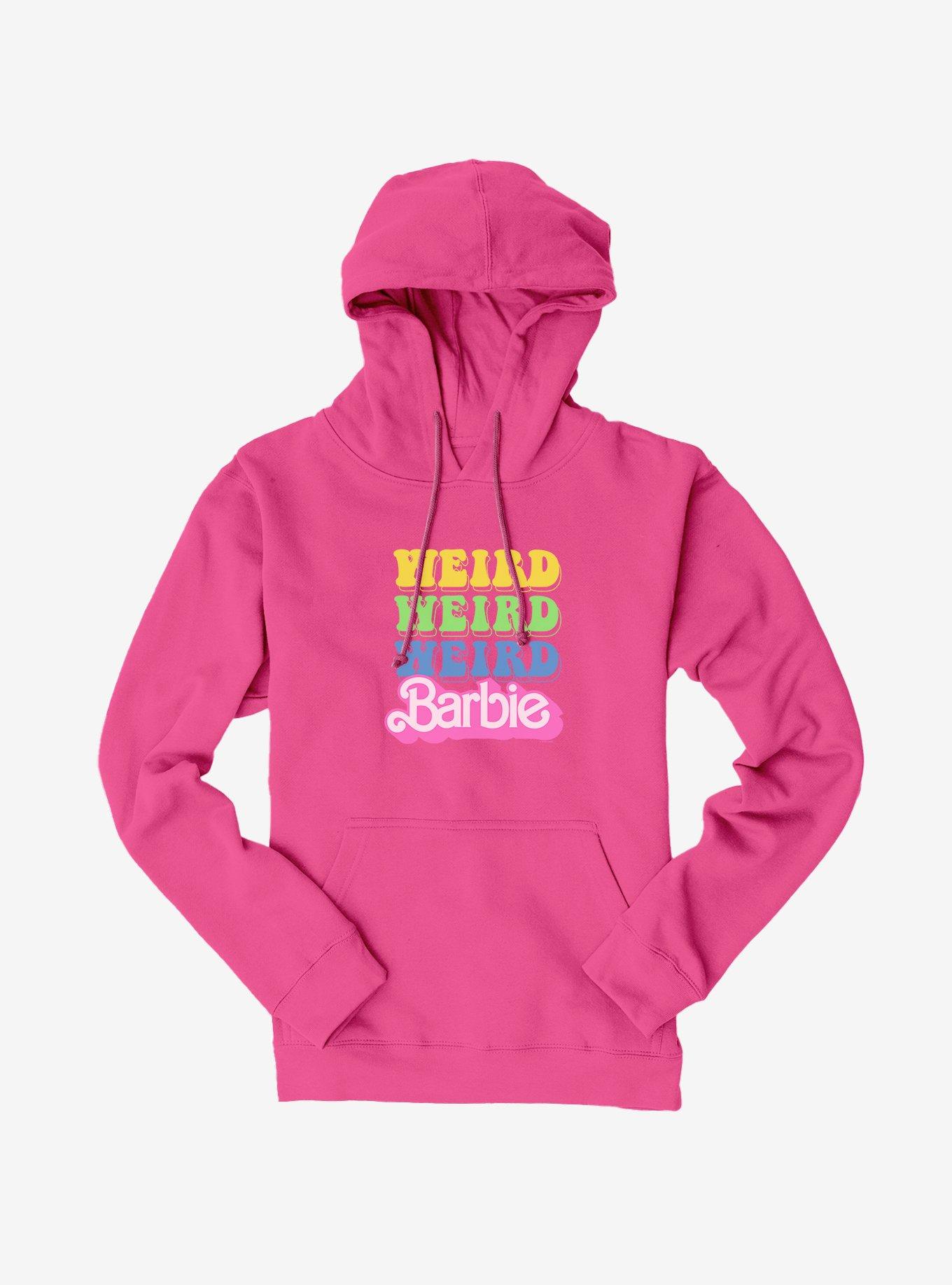 Barbie Movie Weird Barbie Logo Hoodie, , hi-res