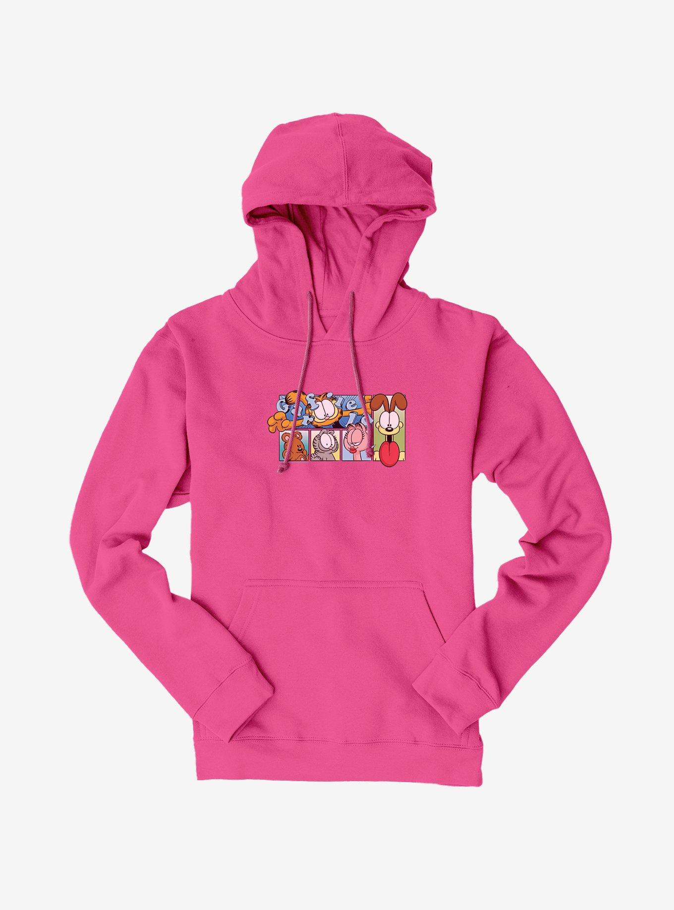 Garfield Characters Boxes Hoodie