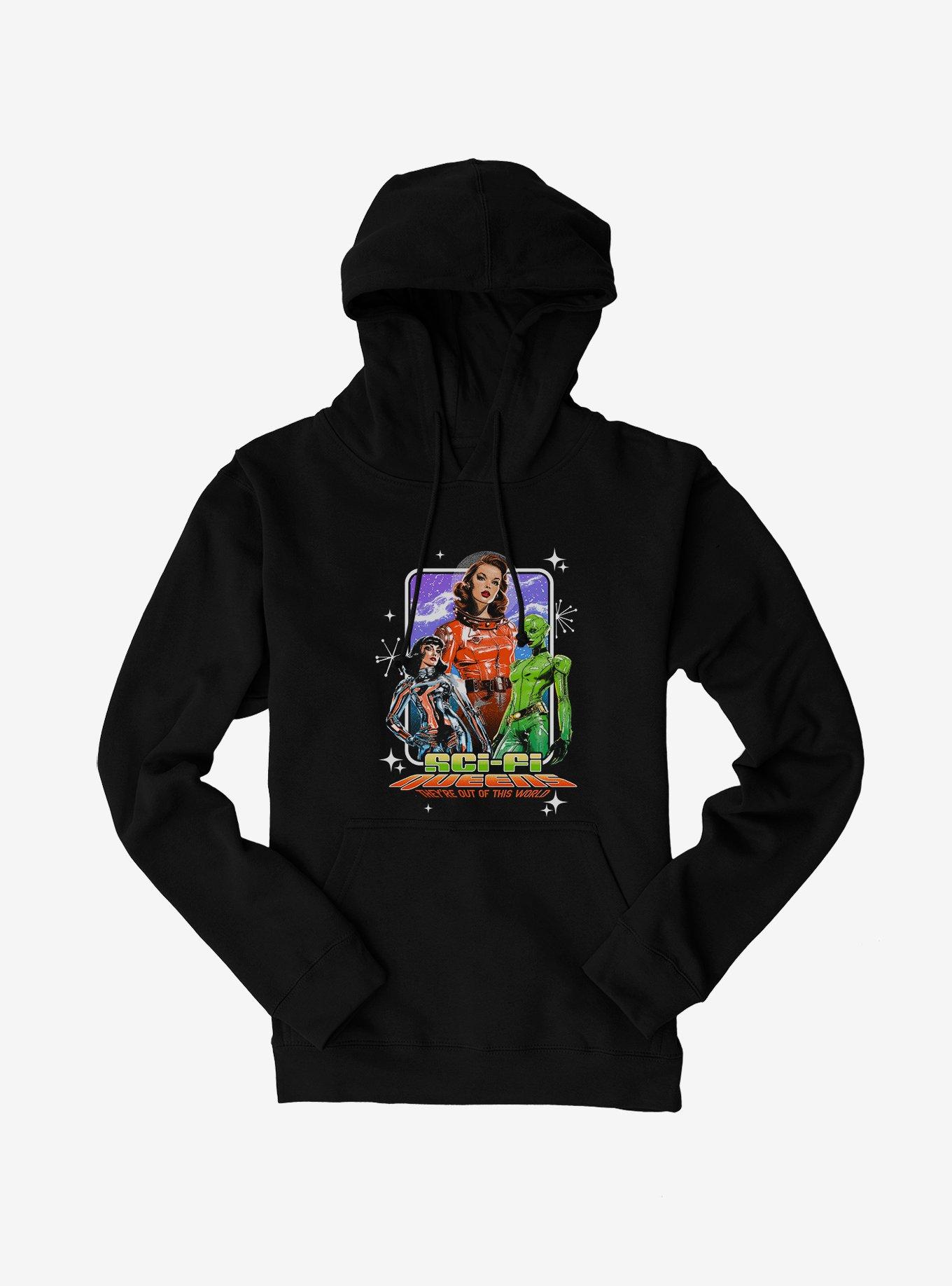 Out Of This World Hoodie, BLACK, hi-res