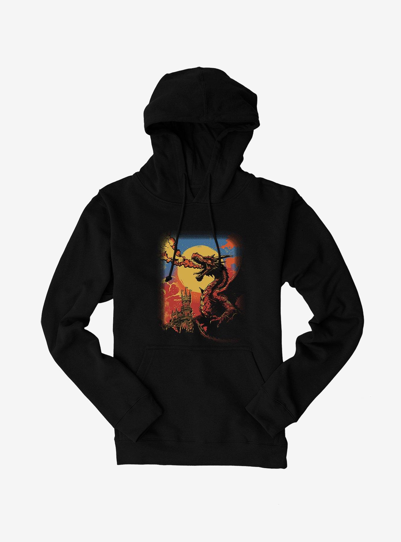 Fire Breathing Dragon Hoodie, , hi-res