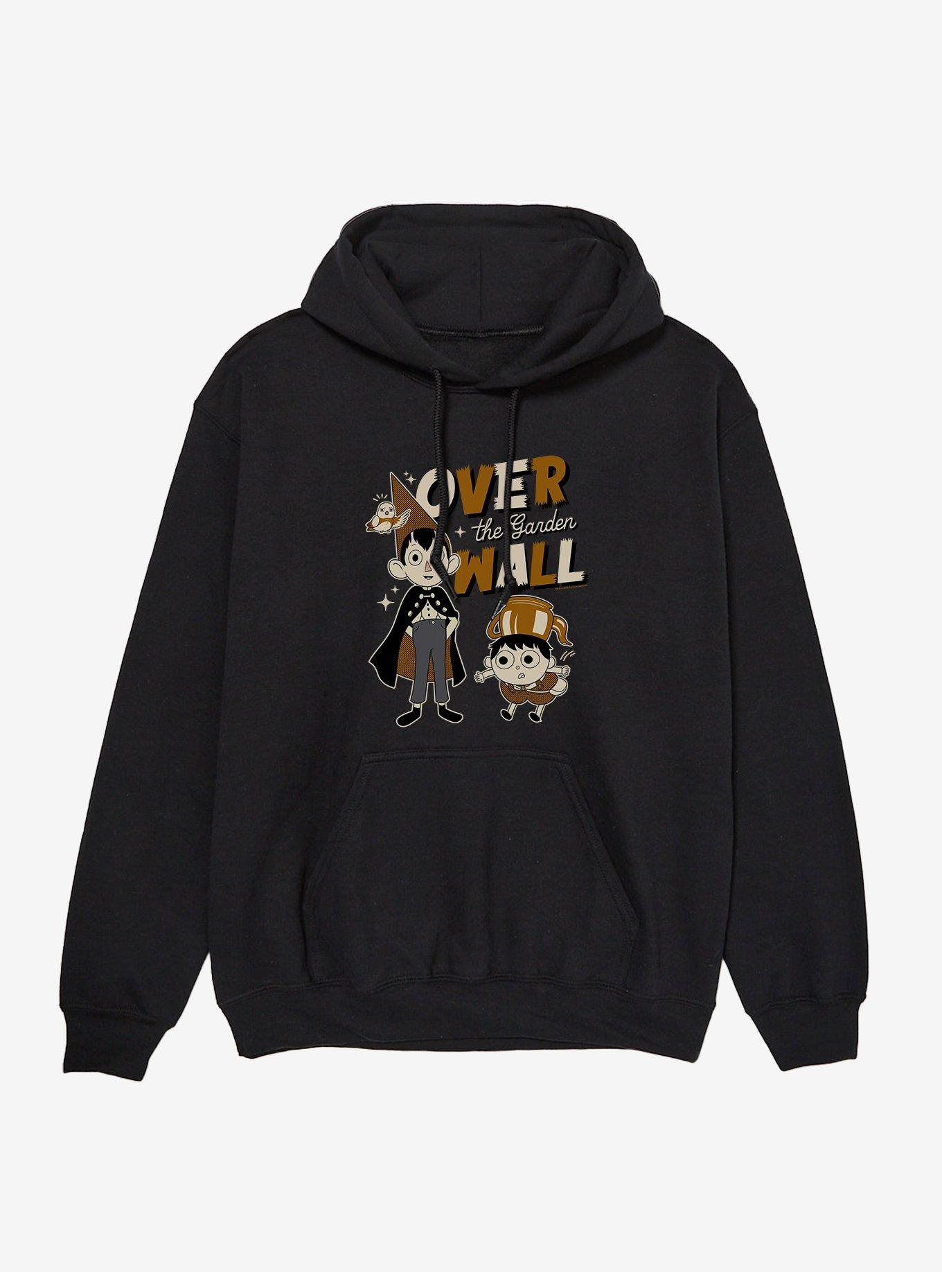 Over The Garden Wall Wirth And Greg Hoodie, BLACK, hi-res