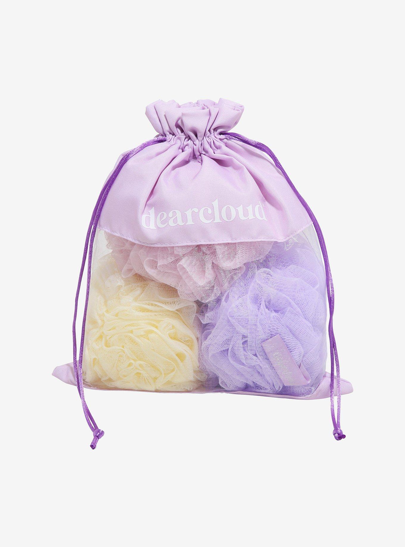 Dearcloud Pastel Loofah Set, , hi-res