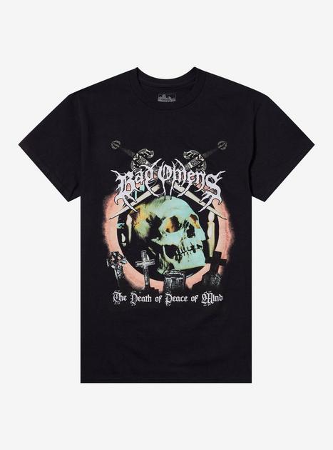 Bad Omens The Death Of Peace Of Mind Skull & Graves T-Shirt | Hot Topic
