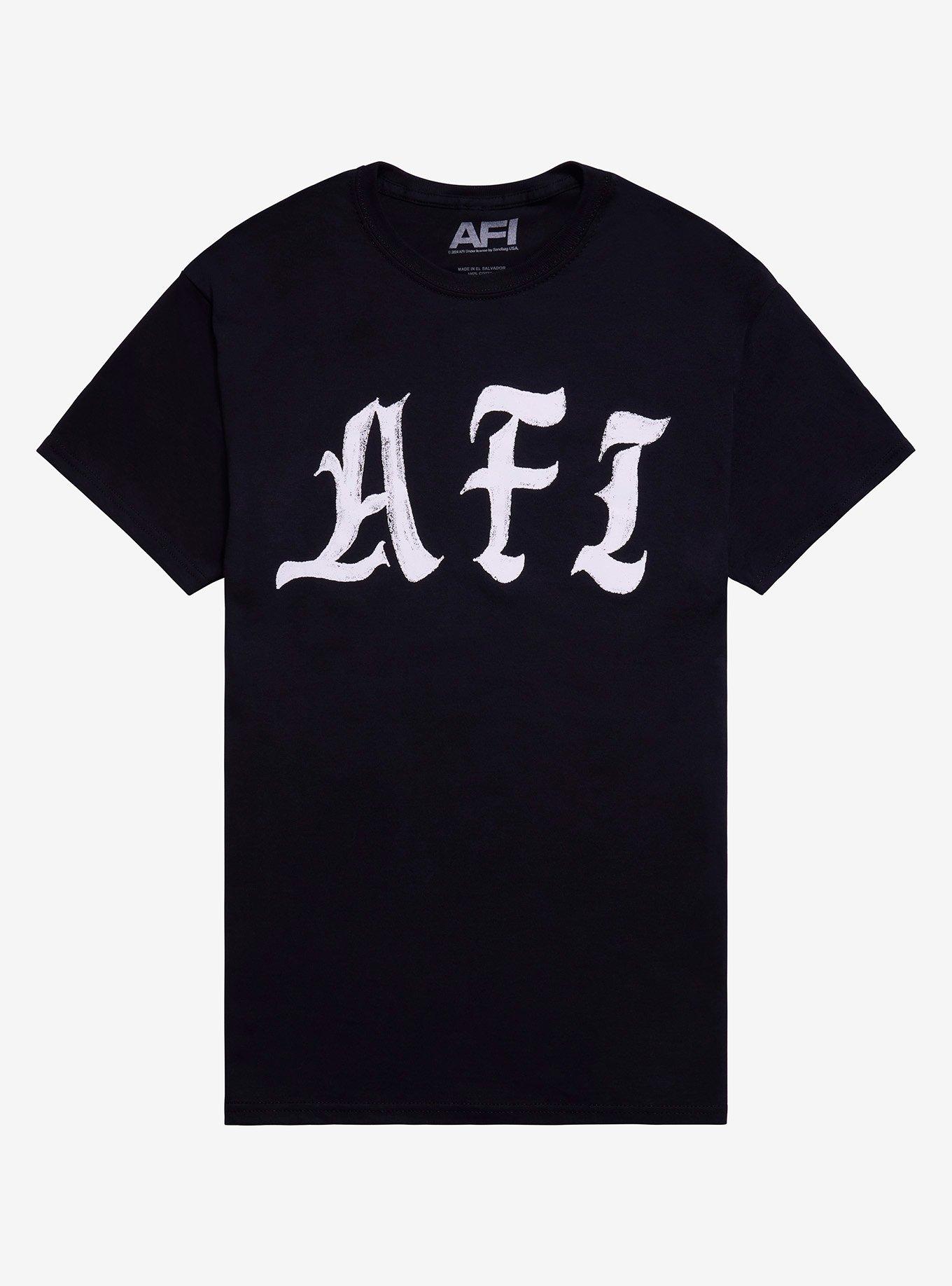 AFI Classic Logo T-Shirt, BLACK, hi-res