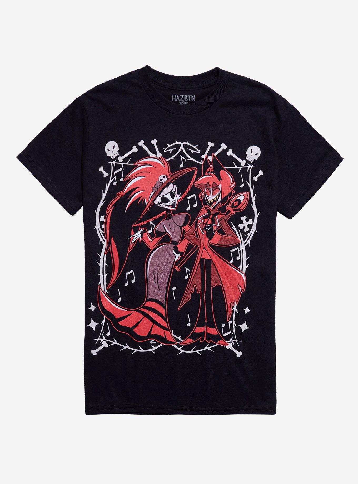 Hazbin Hotel Rosie & Alastor Ace Double-Sided T-Shirt, , hi-res