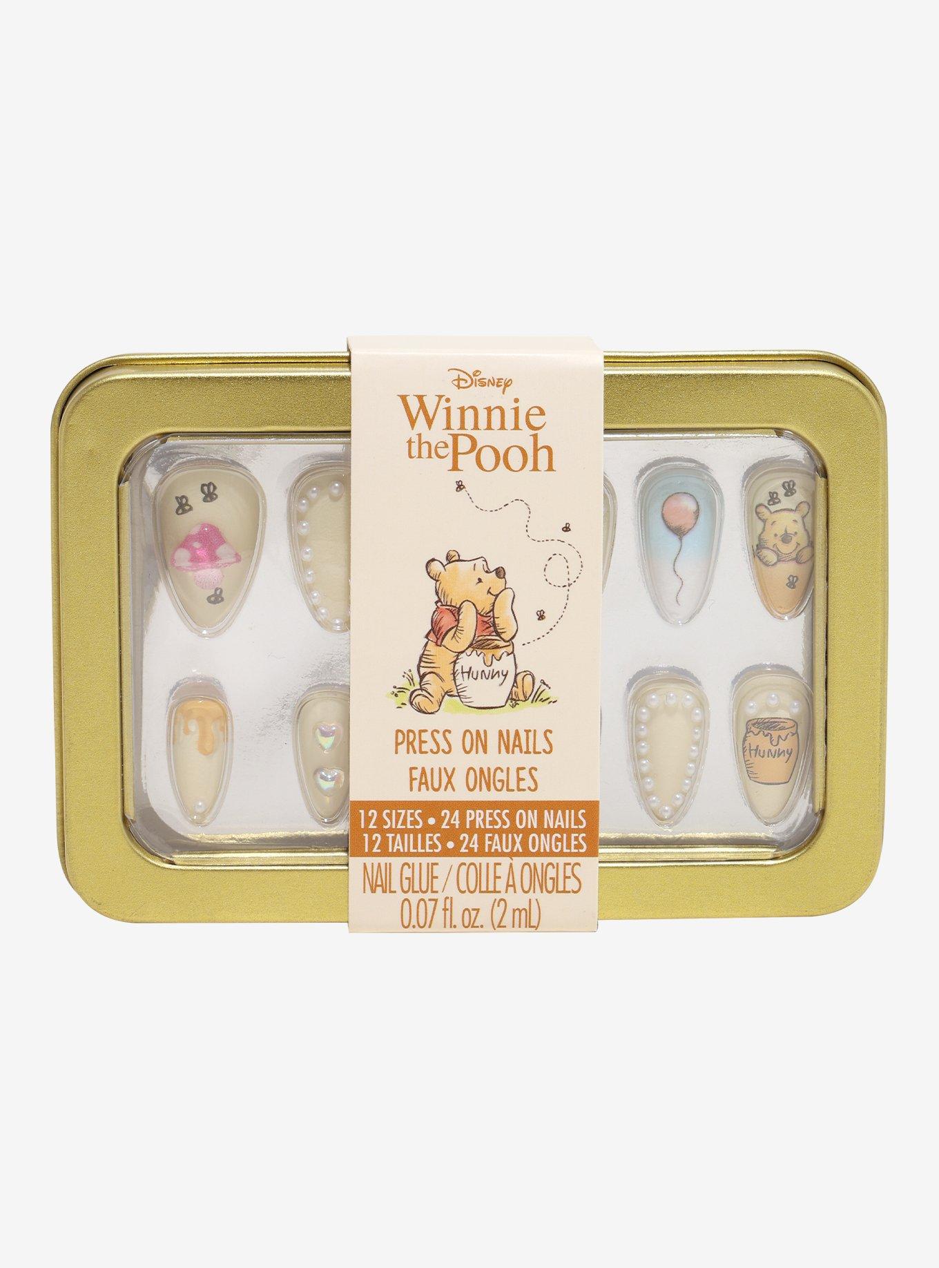 Disney Winnie The Pooh Spring Press-On Nail Set, , hi-res