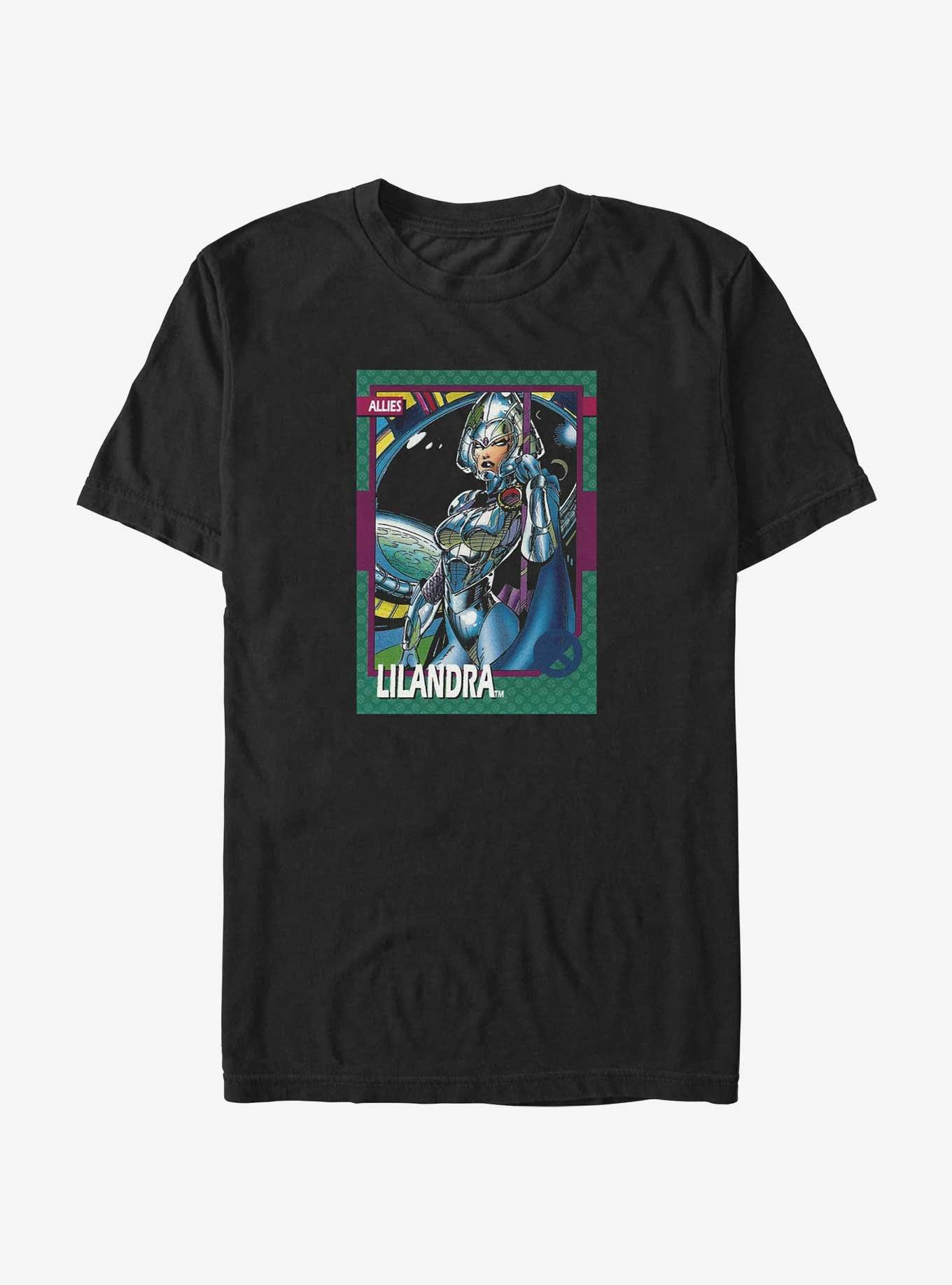 Marvel X-Men Lilandra Playing Card T-Shirt, BLACK, hi-res