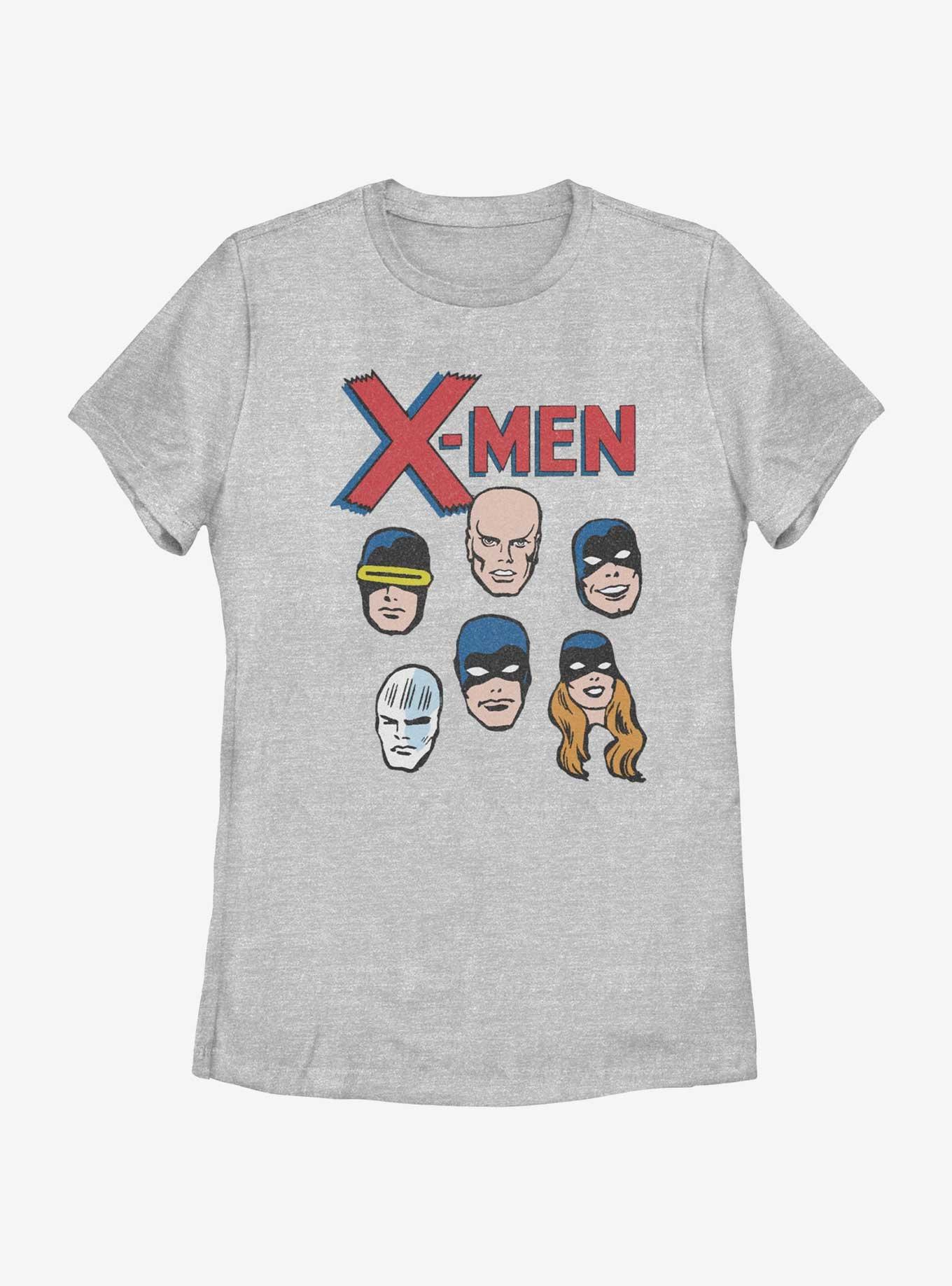 Marvel X-Men Heads Womens T-Shirt, , hi-res