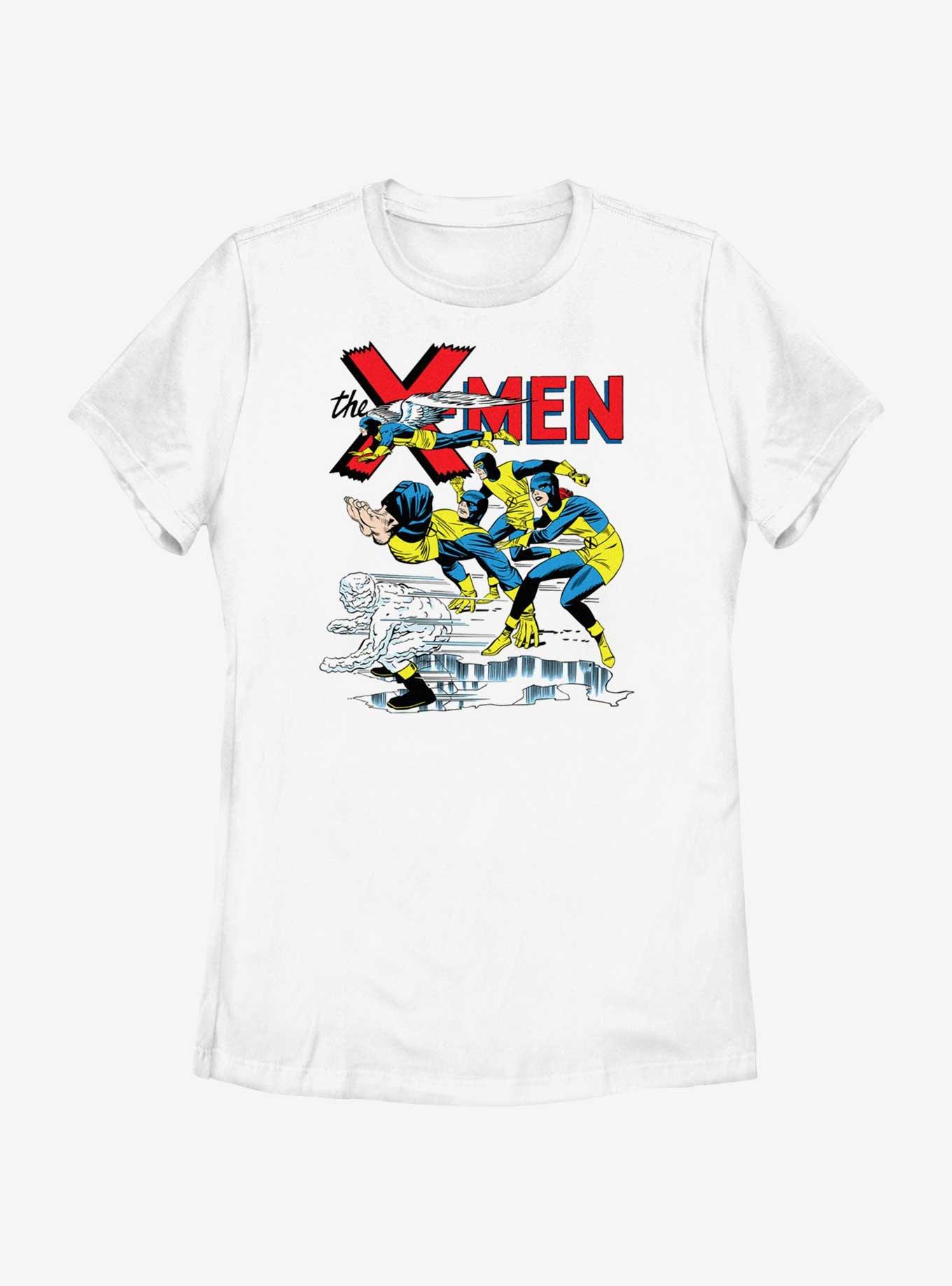 Marvel X-Men Retro Team Womens T-Shirt, , hi-res