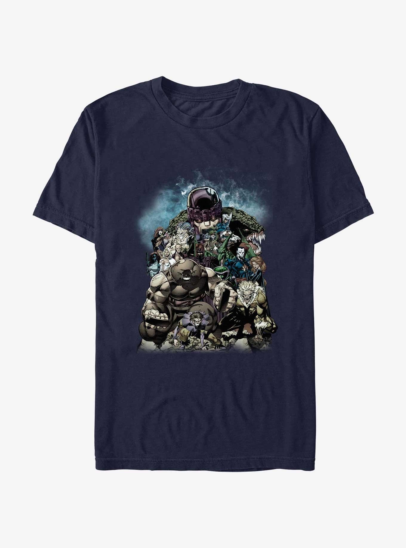 Marvel X-Men Dark Villainy T-Shirt, NAVY, hi-res