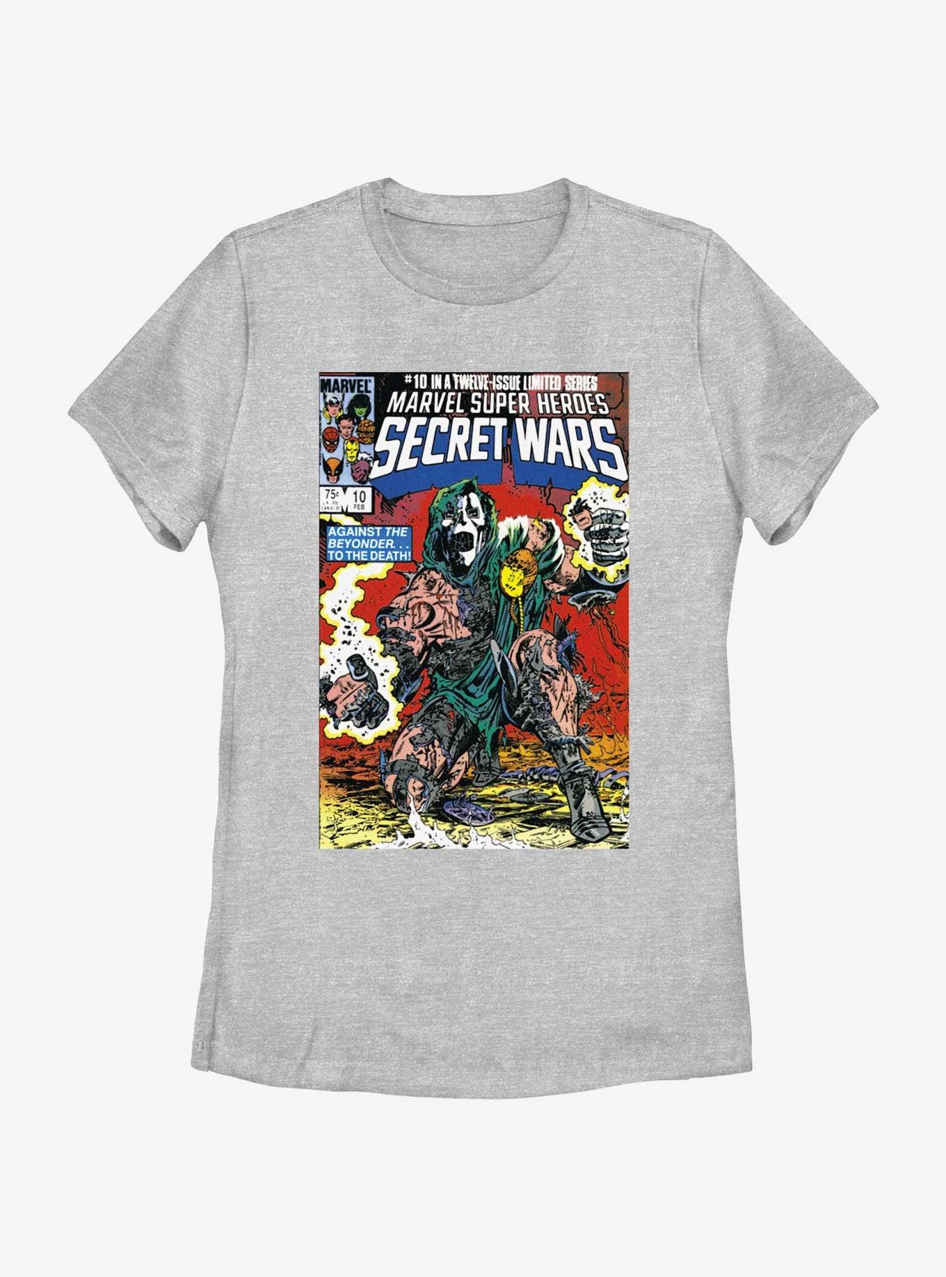 Marvel Secret Wars Vol 10 Comic Cover Womens T-Shirt