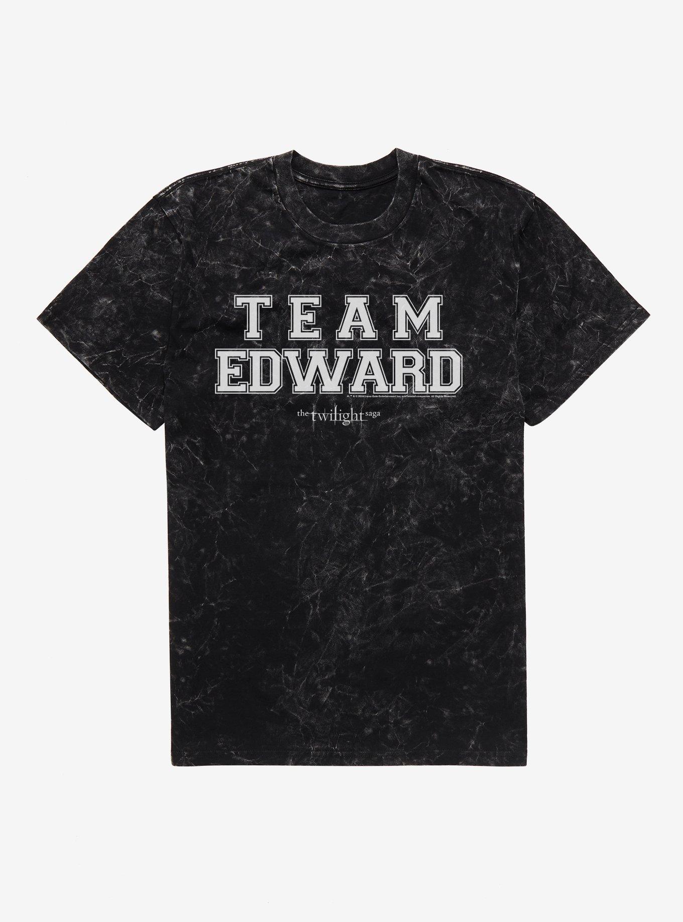 Twilight Team Edward Collegiate Mineral Wash T-Shirt, , hi-res