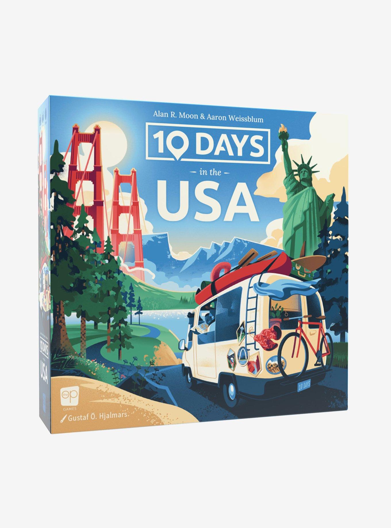 10 Days in the USA Board Game, , hi-res