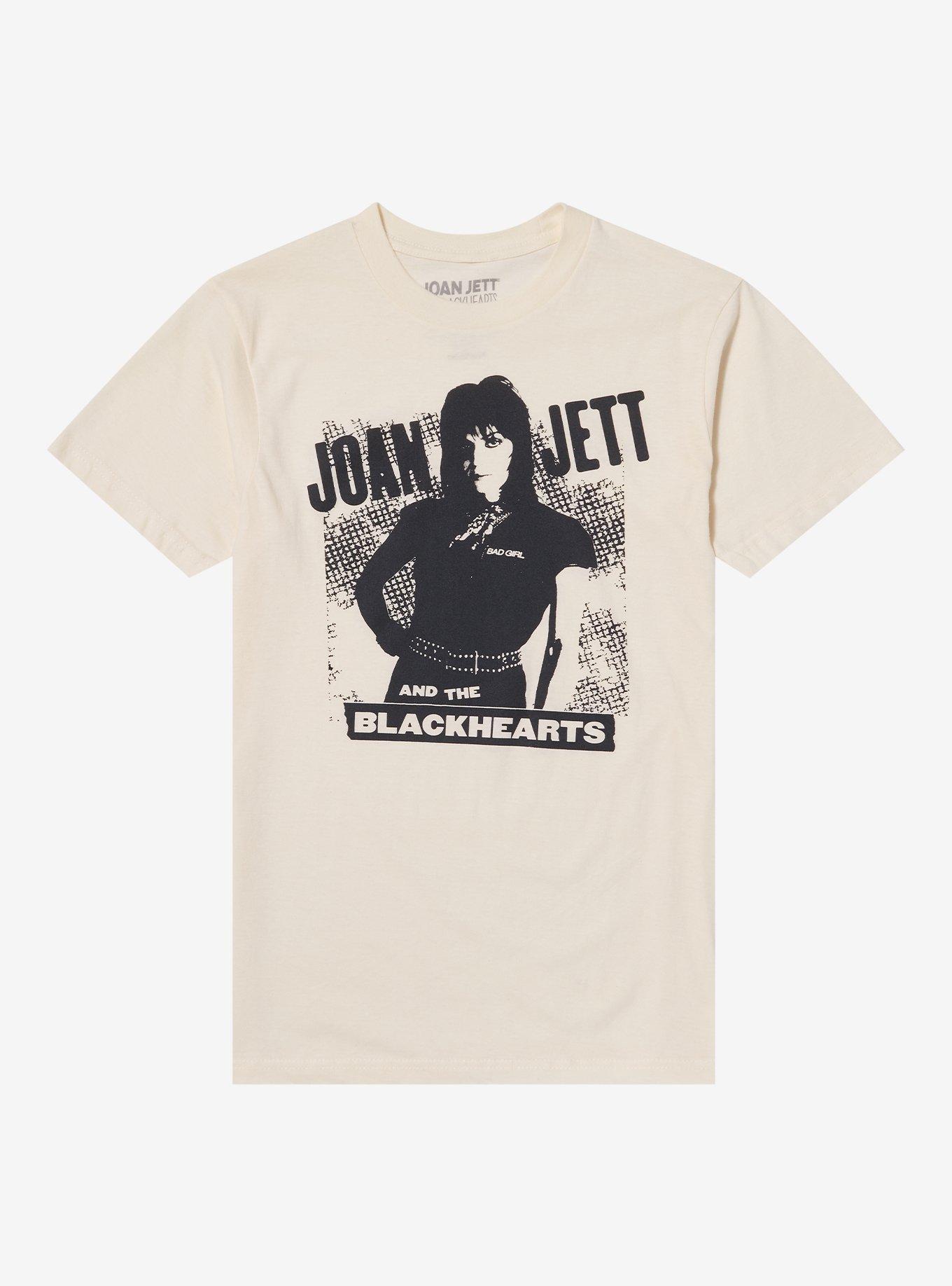 Joan Jett And The Blackhearts Portrait Relaxed Fit Girls T-Shirt, , hi-res