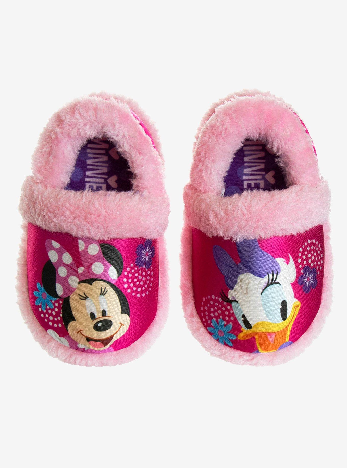 Disney Minnie Mouse & Daisy Duck Youth Slippers, , hi-res