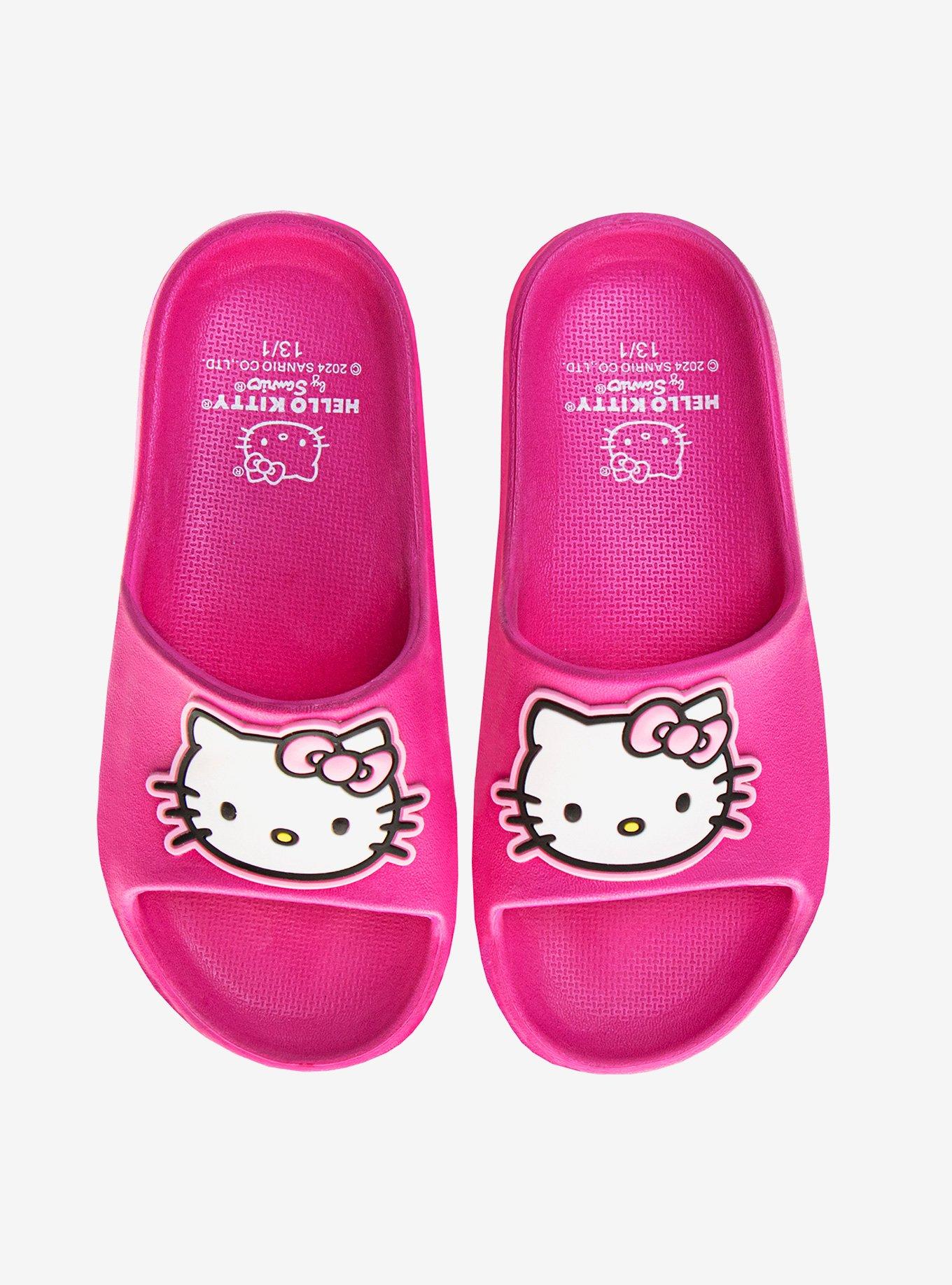 Hello Kitty Dual Sizes Youth Slides Pink, , hi-res