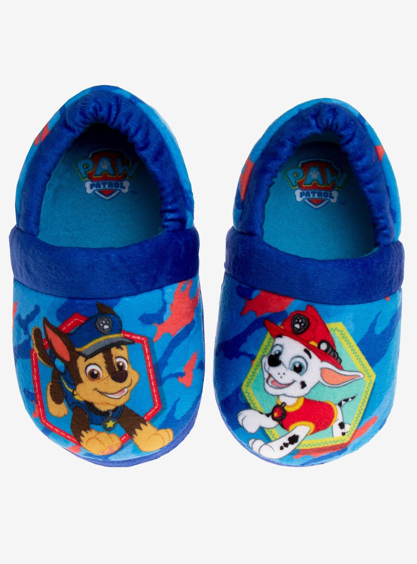 Paw Patrol Marshall & Chase Dual Sizes Toddler Slippers, , hi-res