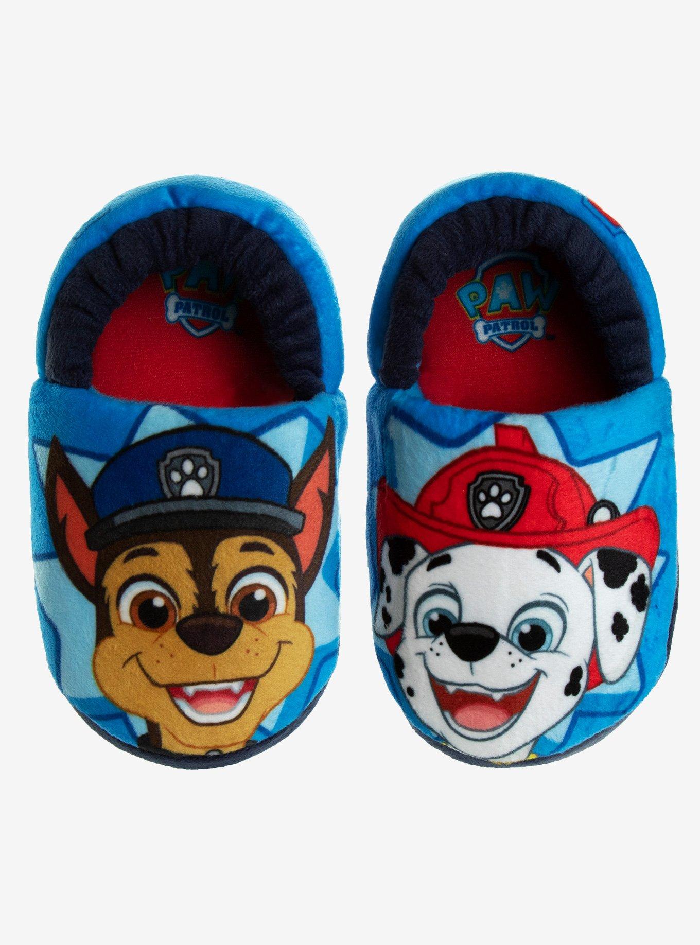 Paw Patrol Marshall & Chase Dual Sizes Toddler Slippers, , hi-res