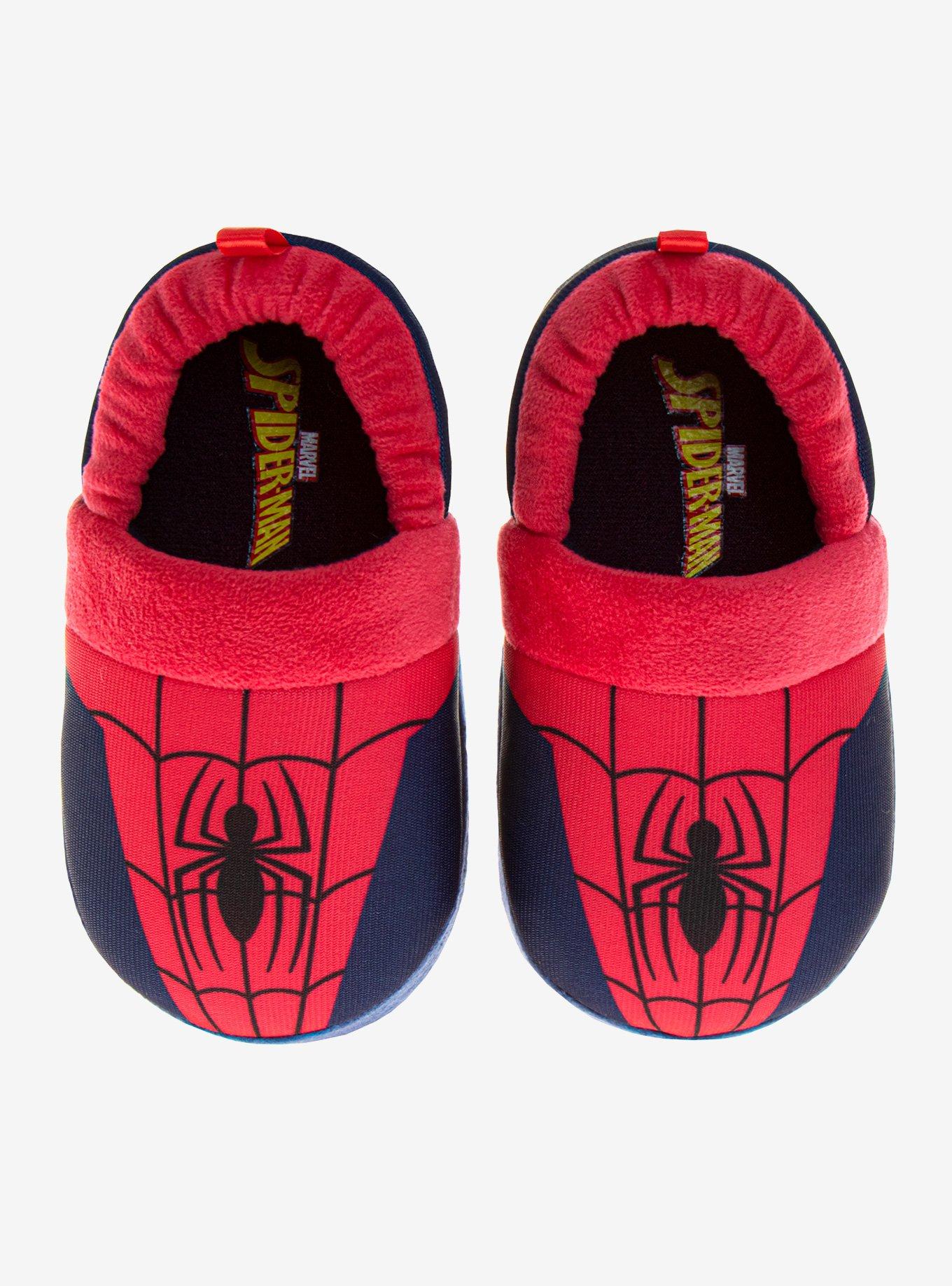 Marvel Spider-Man Suit Dual Sizes Toddler Slippers, , hi-res