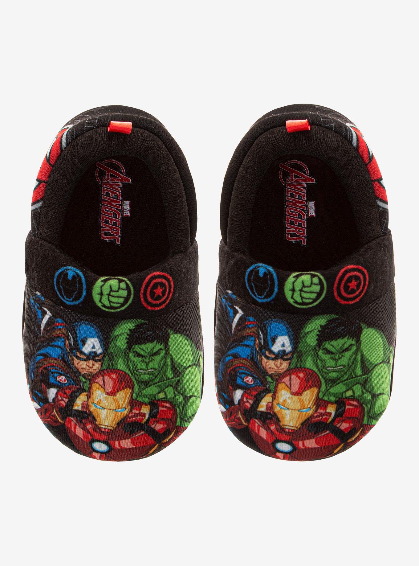 Marvel Avengers Dual Sizes Toddler Slippers, , hi-res