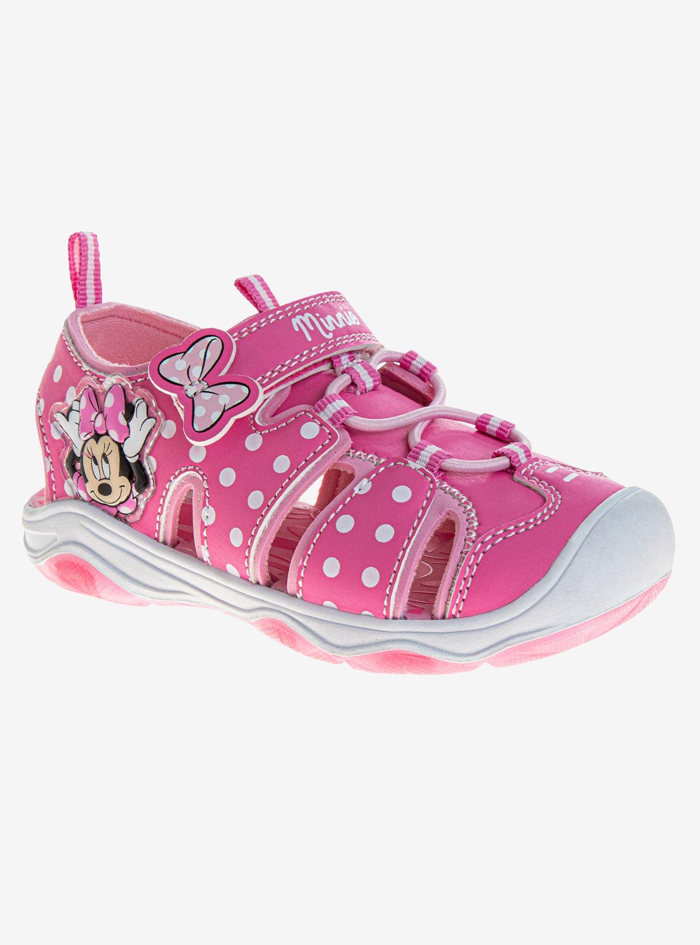 Disney Minnie Mouse Closed Toe Youth Sport Sandals, , hi-res