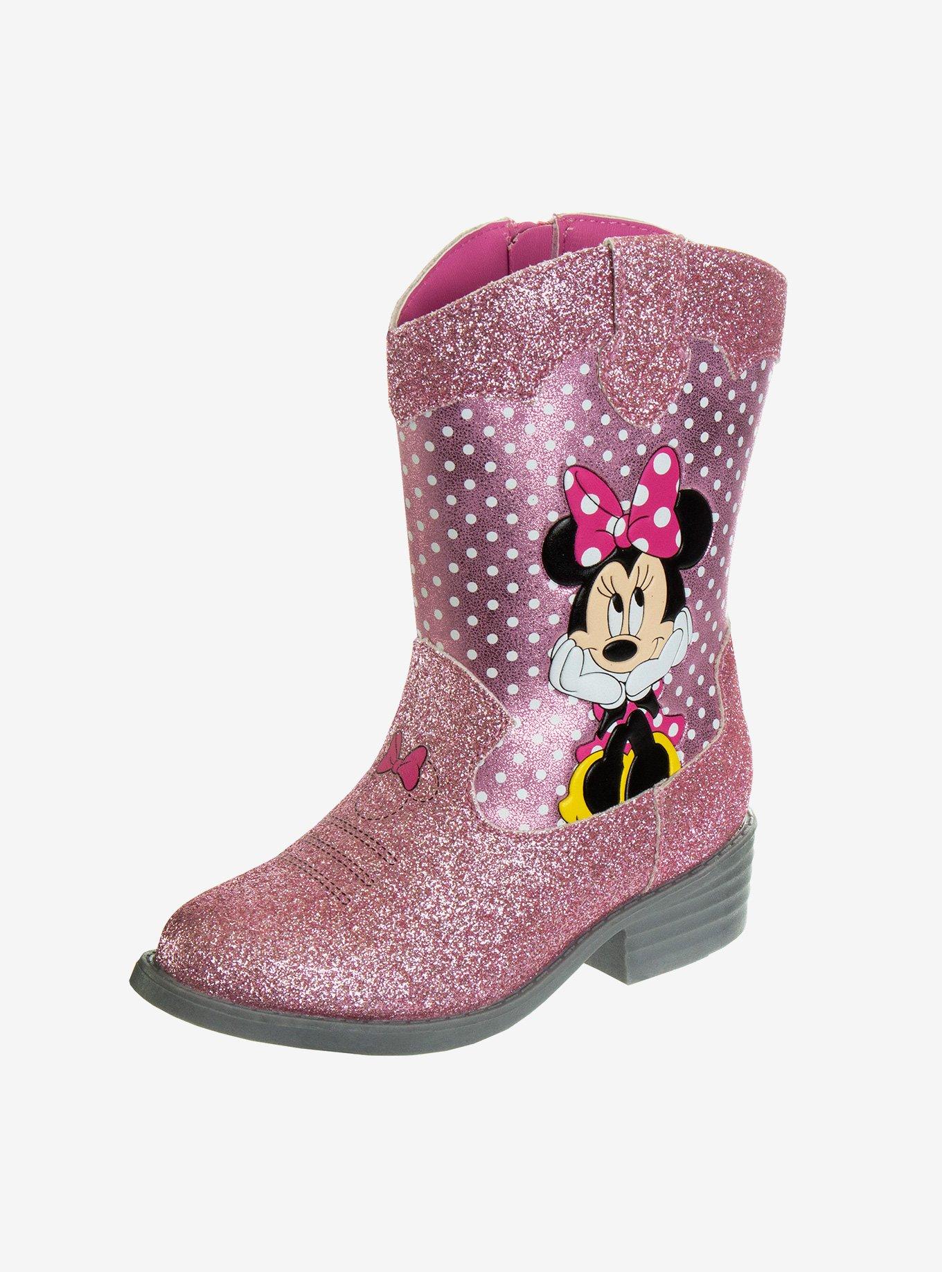 Disney Minnie Mouse Cowgirl Toddler Boots, , hi-res