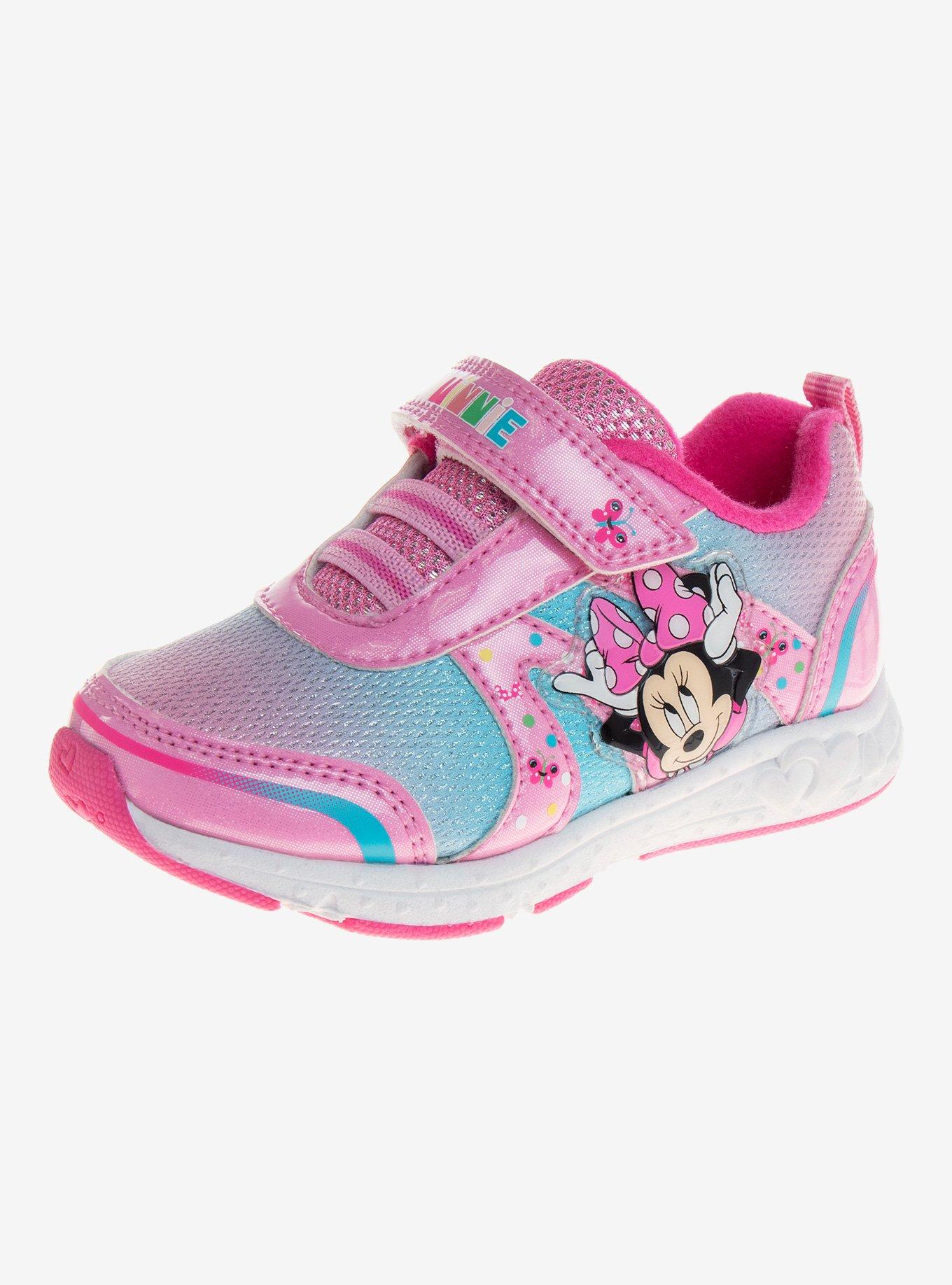 Disney Minnie Mouse Chic Sweet Light Up Toddler Sneakers