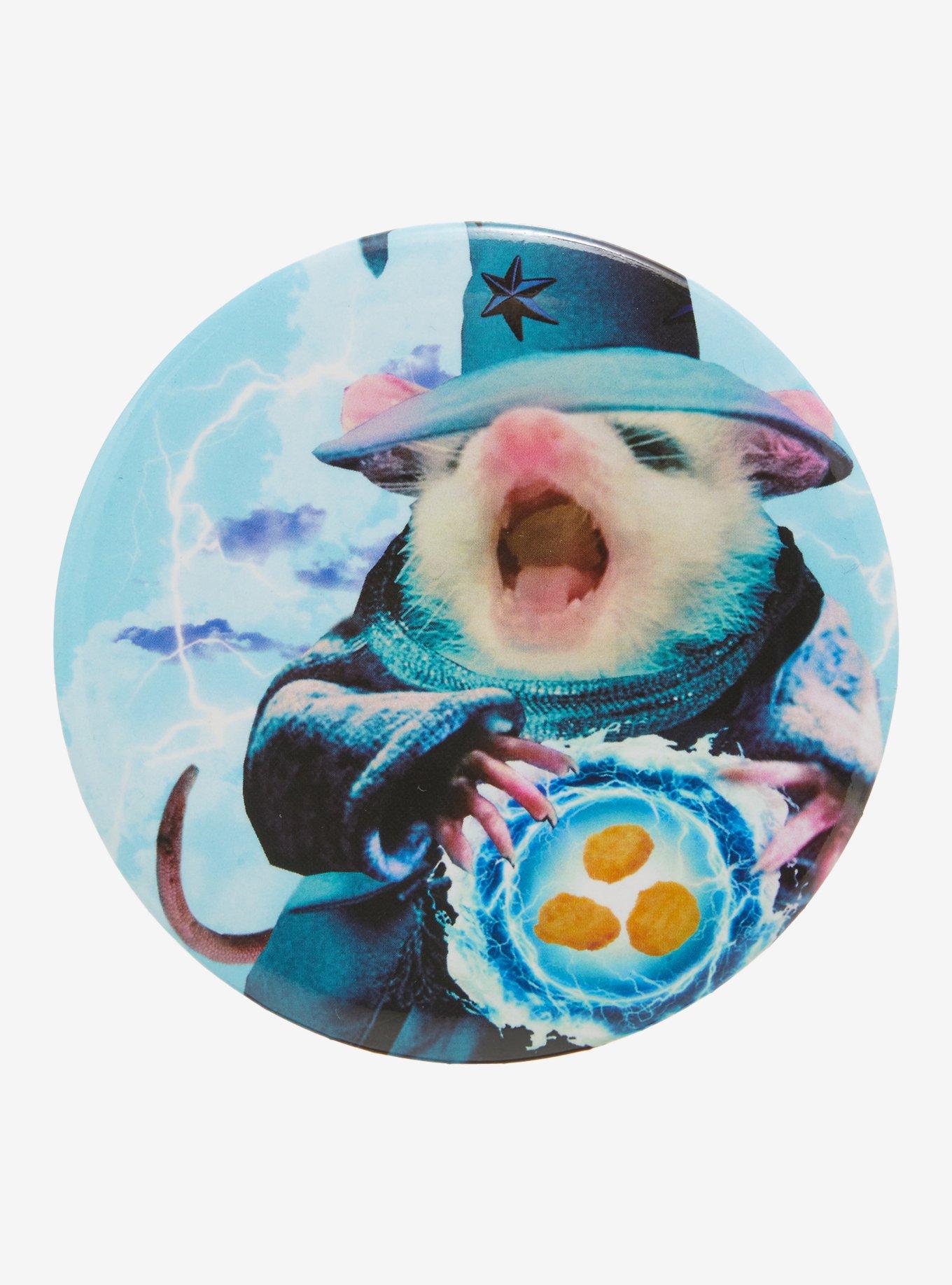 Possum Wizard Nuggets 3 Inch Button, , hi-res