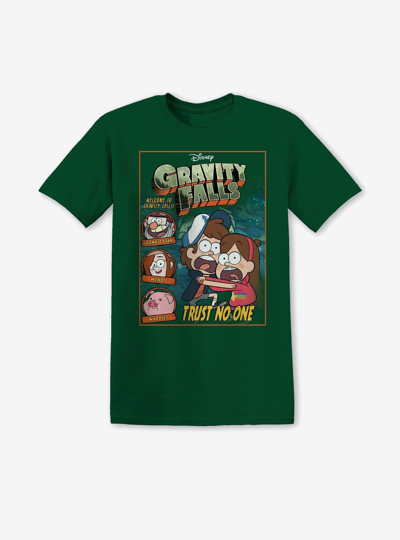 Gravity Falls Trust No One Boyfriend Fit Girls T-Shirt, , hi-res