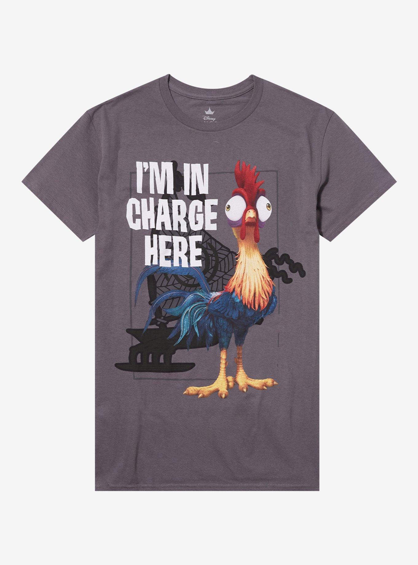 Disney Moana Heihei In Charge Boyfriend Fit Girls T-Shirt, , hi-res