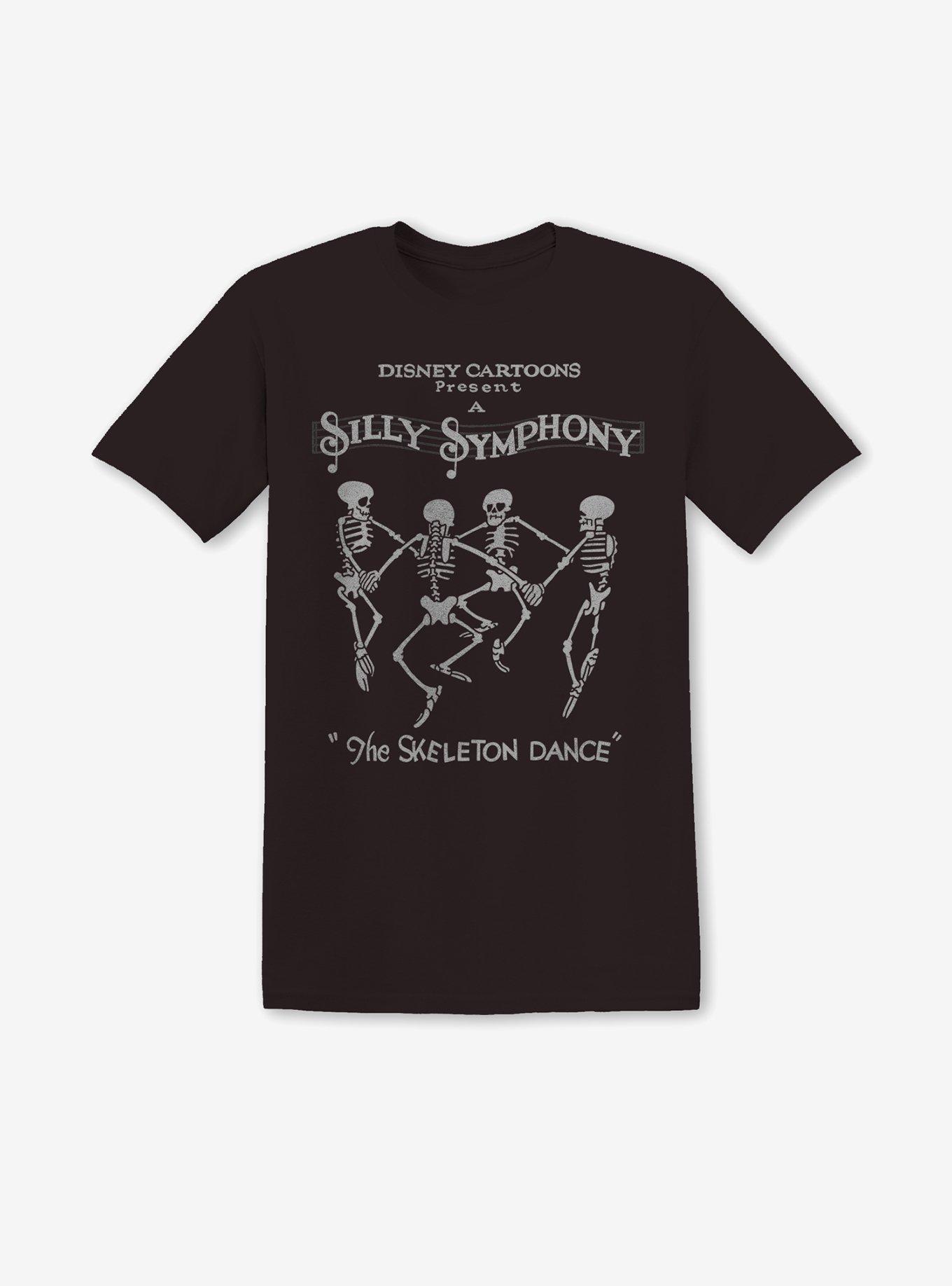 Disney The Skeleton Dance Boyfriend Fit Girls T-Shirt, , hi-res