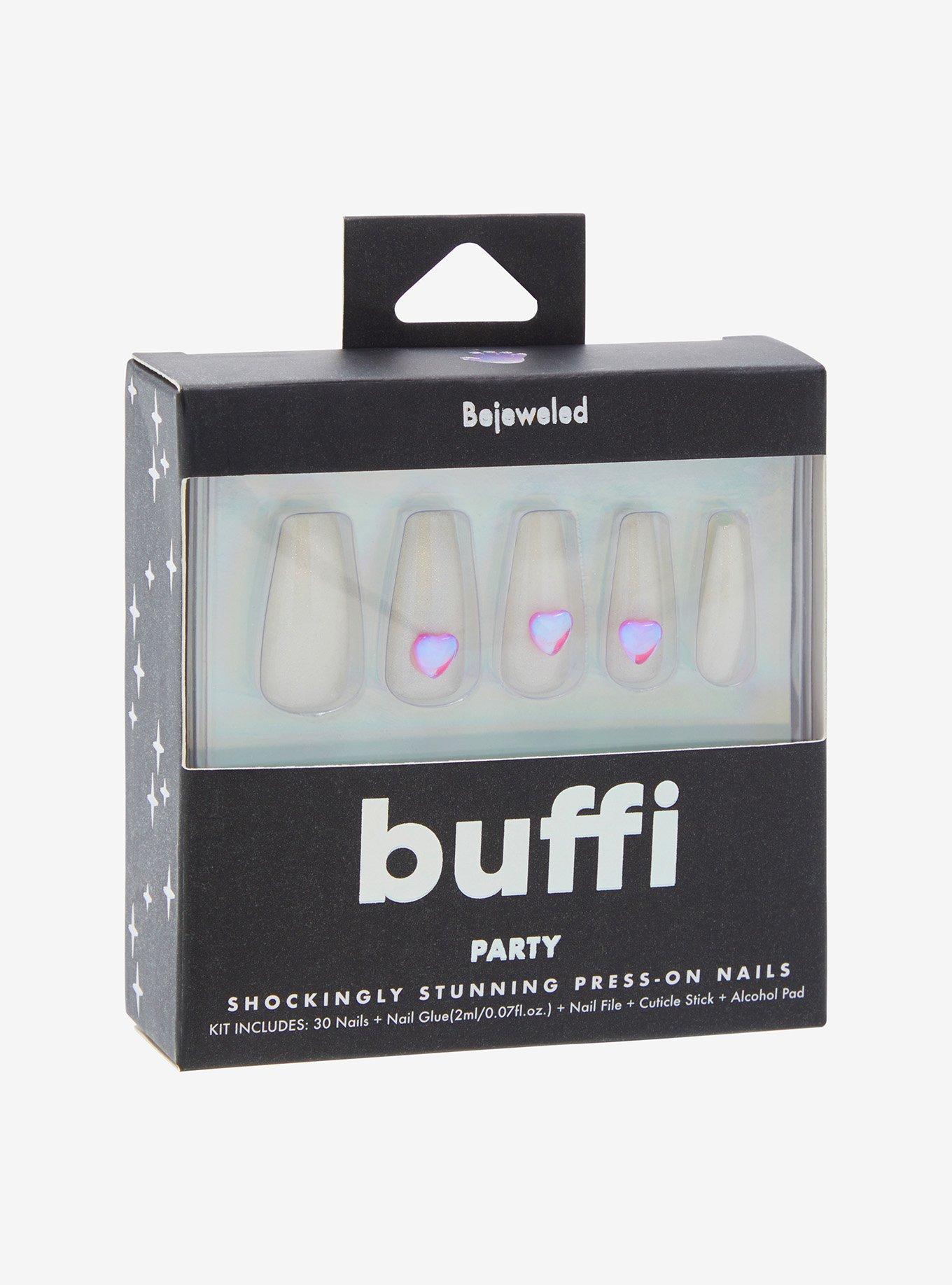 Buffi Party Bejeweled Press-On Nails, , hi-res